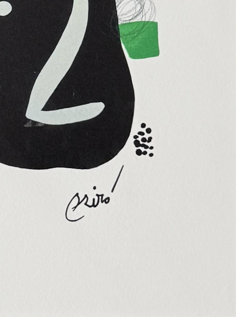 Joan Miro - La Mélodie Acide, Planche IX, 1980 - Image 6