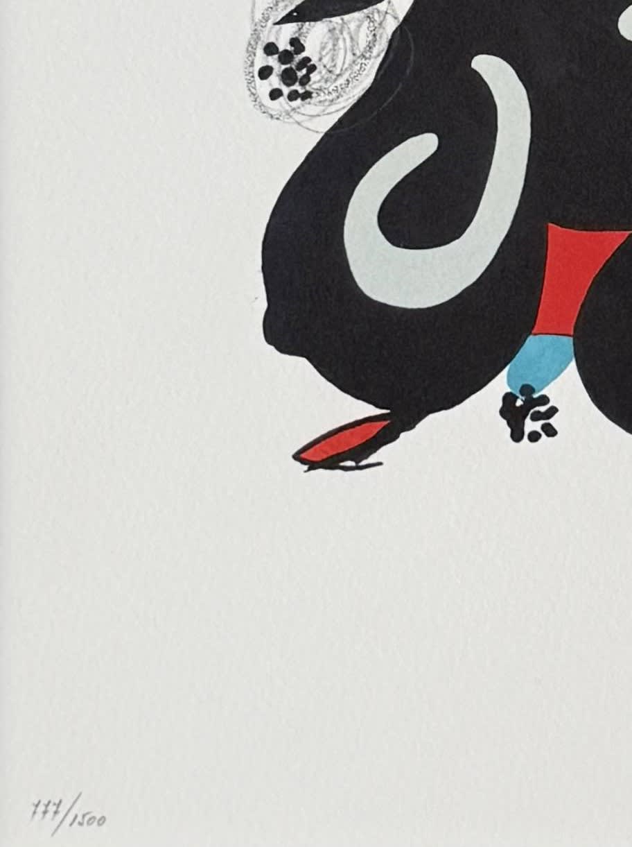 Joan Miro - La Mélodie Acide, Planche IX, 1980 - Image 5