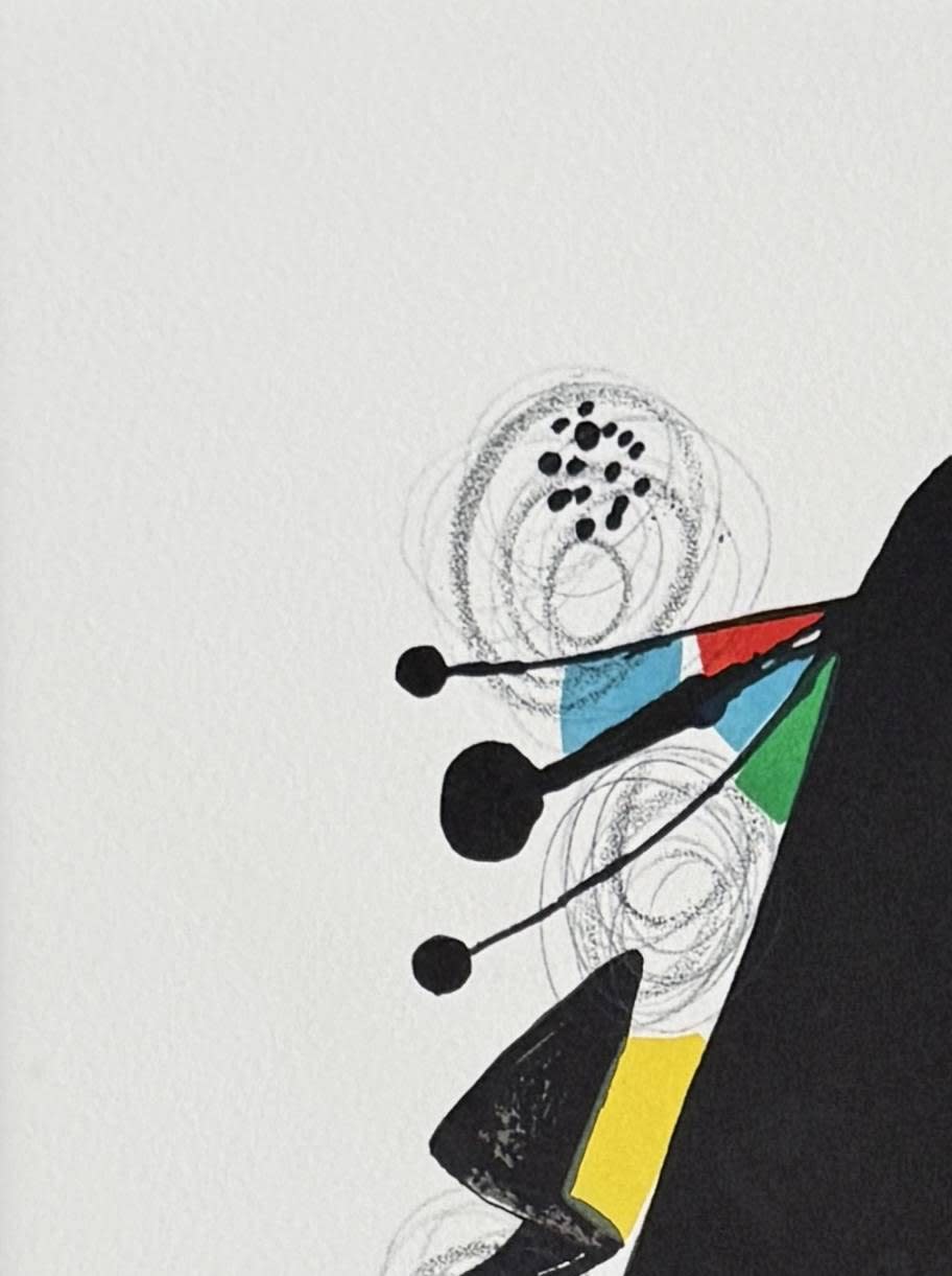 Joan Miro - La Mélodie Acide, Planche IX, 1980 - Image 3