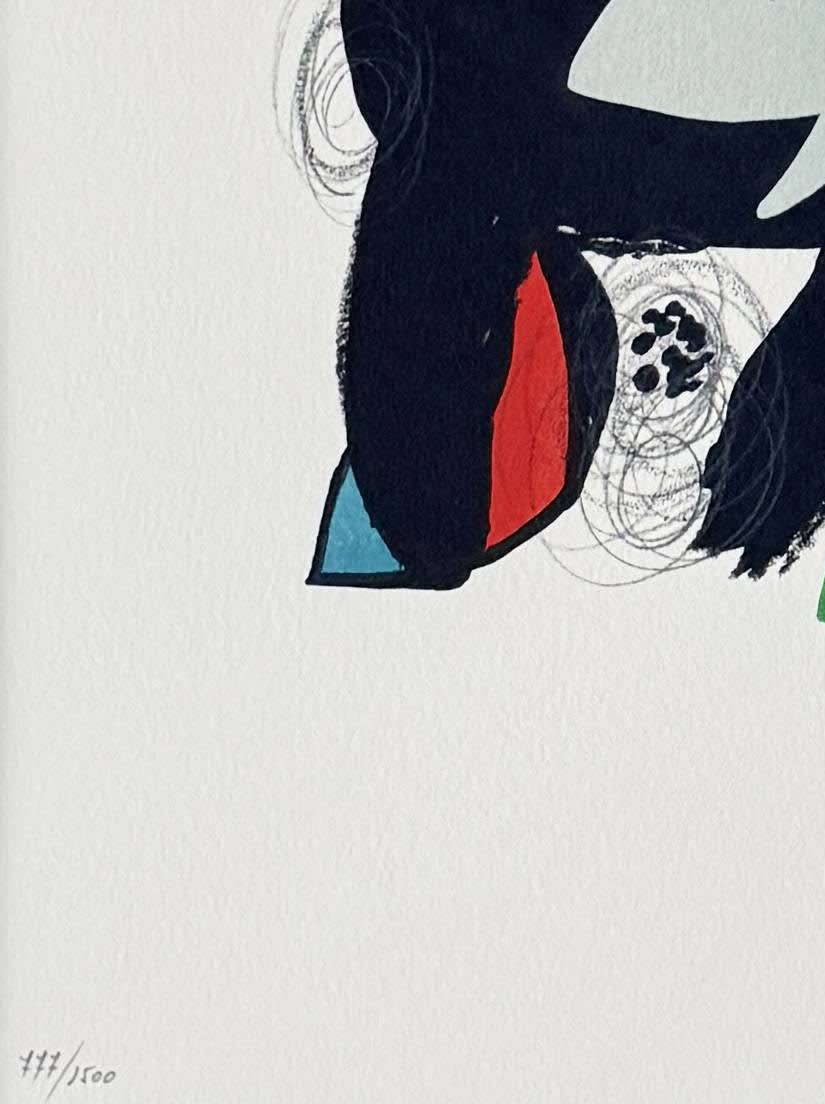 Joan Miro - La Mélodie Acide, Planche VIII, 1980 - Image 5