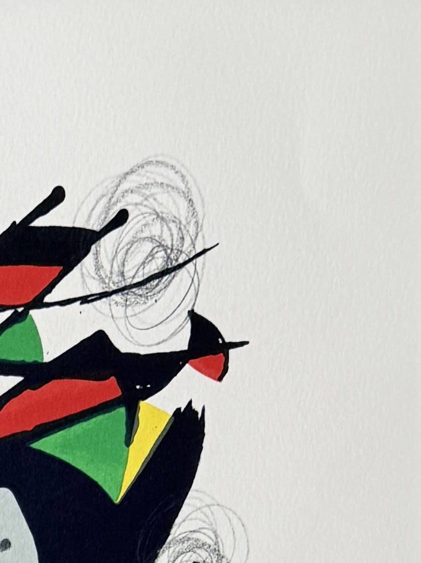 Joan Miro - La Mélodie Acide, Planche VIII, 1980 - Image 4