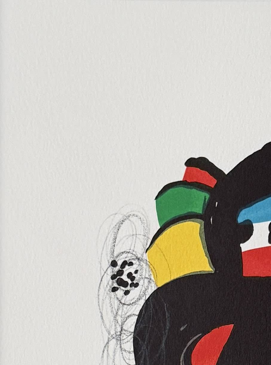 Joan Miro - La Mélodie Acide, Planche VI, 1980 - Image 3