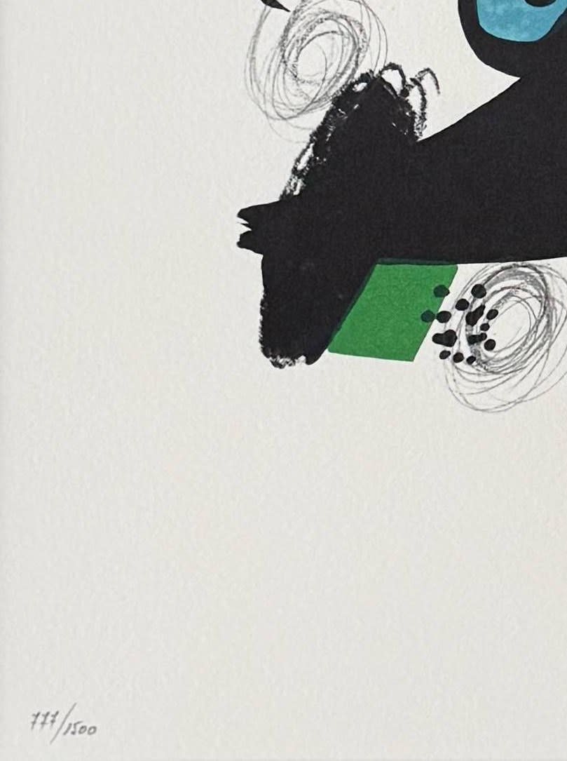 Joan Miro - La Mélodie Acide, Planche V, 1980 - Image 5