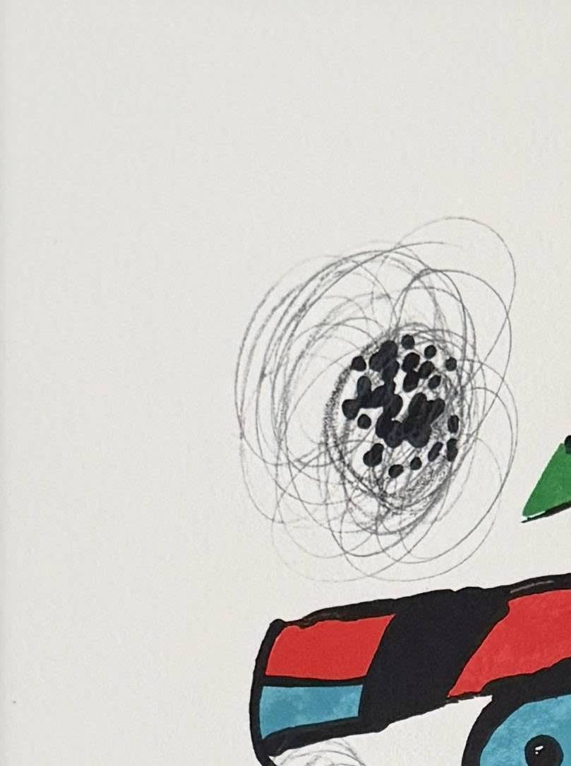 Joan Miro - La Mélodie Acide, Planche V, 1980 - Image 3