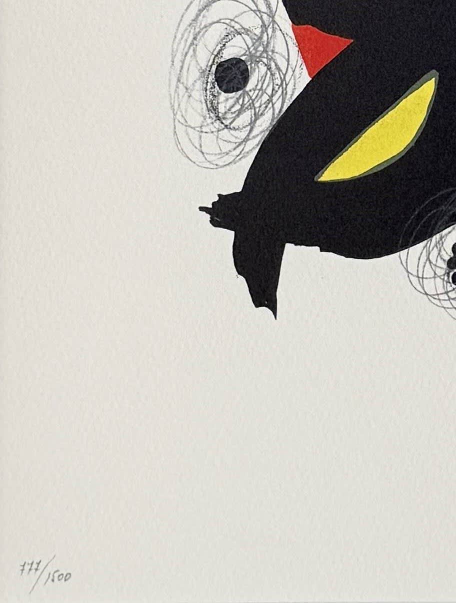 Joan Miro - La Mélodie Acide, Planche IV, 1980 - Image 5