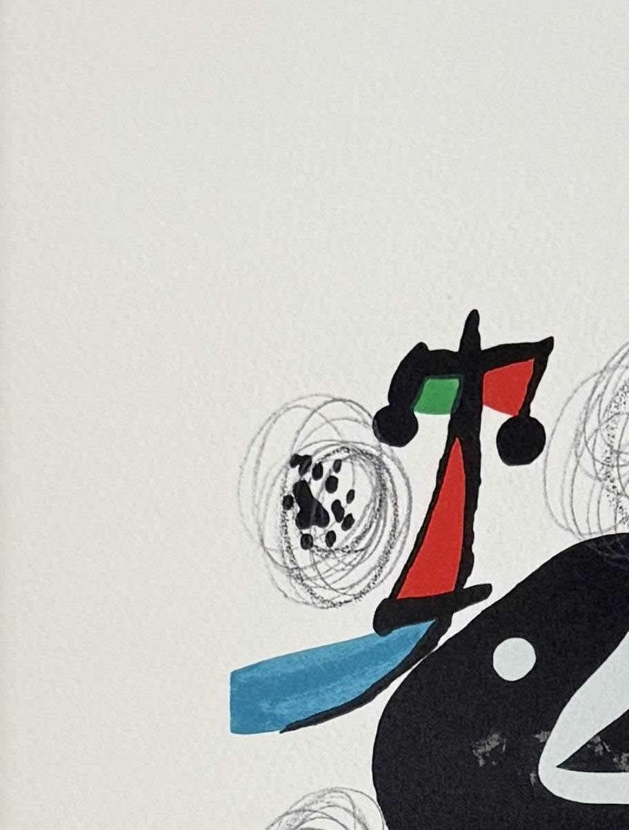 Joan Miro - La Mélodie Acide, Planche IV, 1980 - Image 3