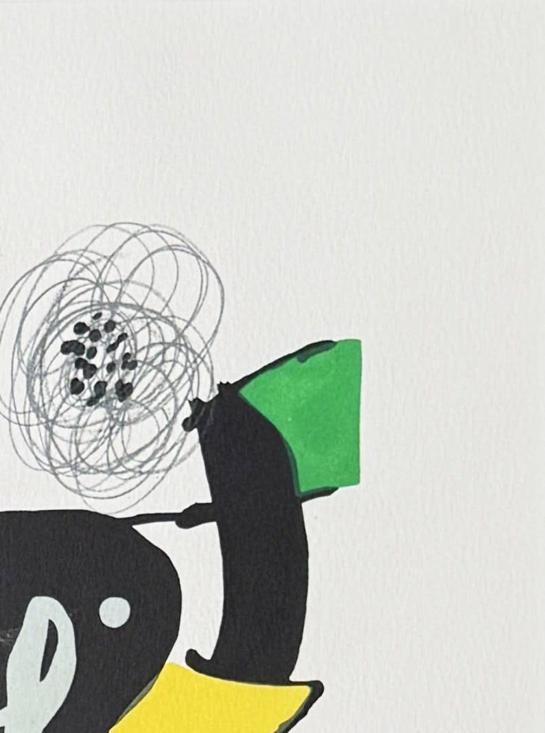 Joan Miro - La Mélodie Acide, Planche III, 1980 - Image 4