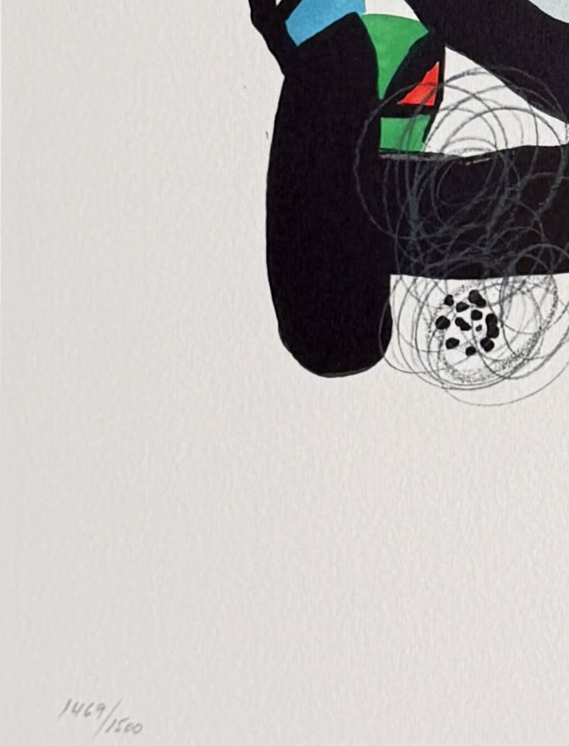 Joan Miro - La Mélodie Acide, Planche II, 1980 - Image 5