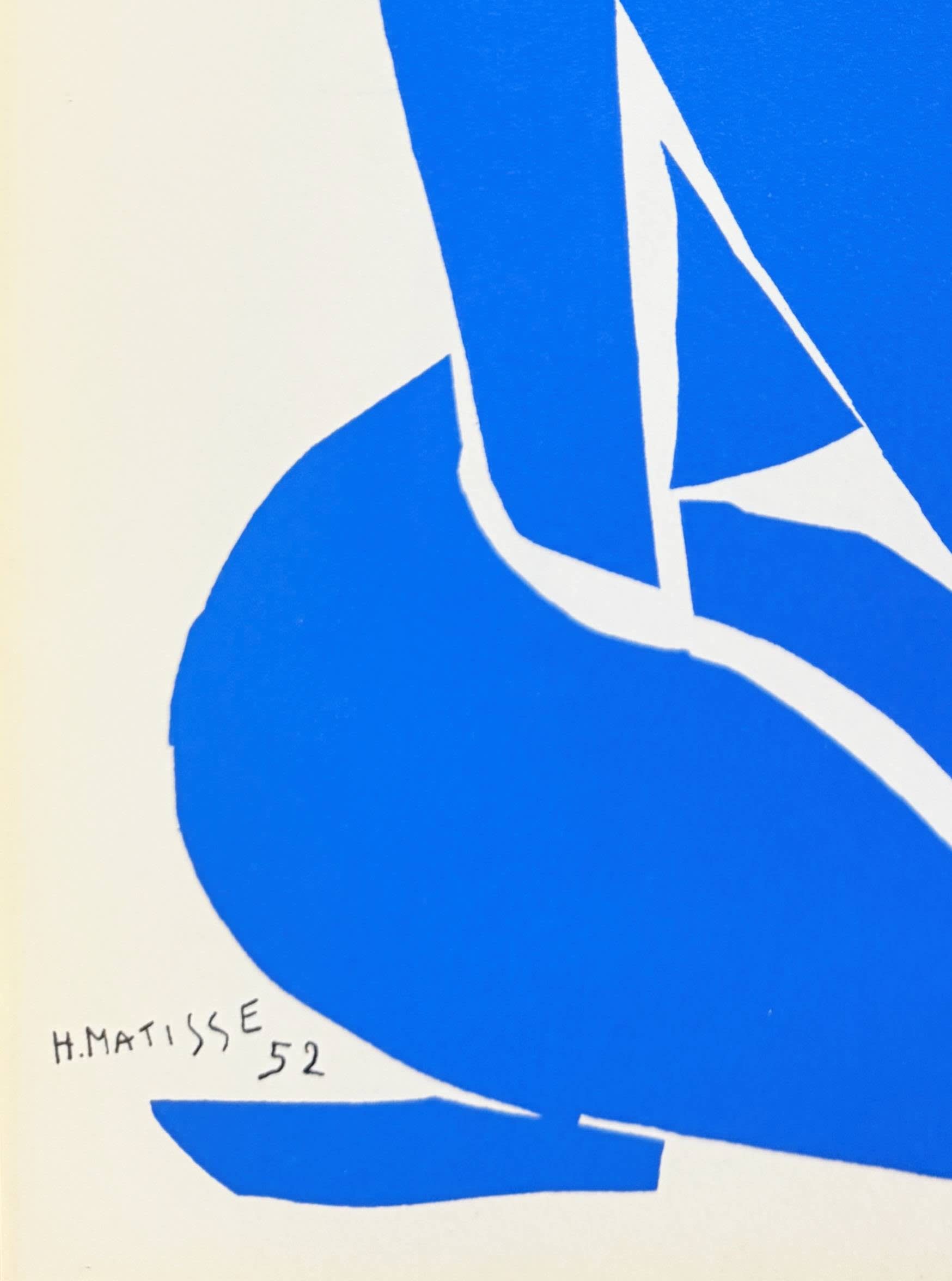 Henri Matisse - Femme Bleue, 1958 - Image 4