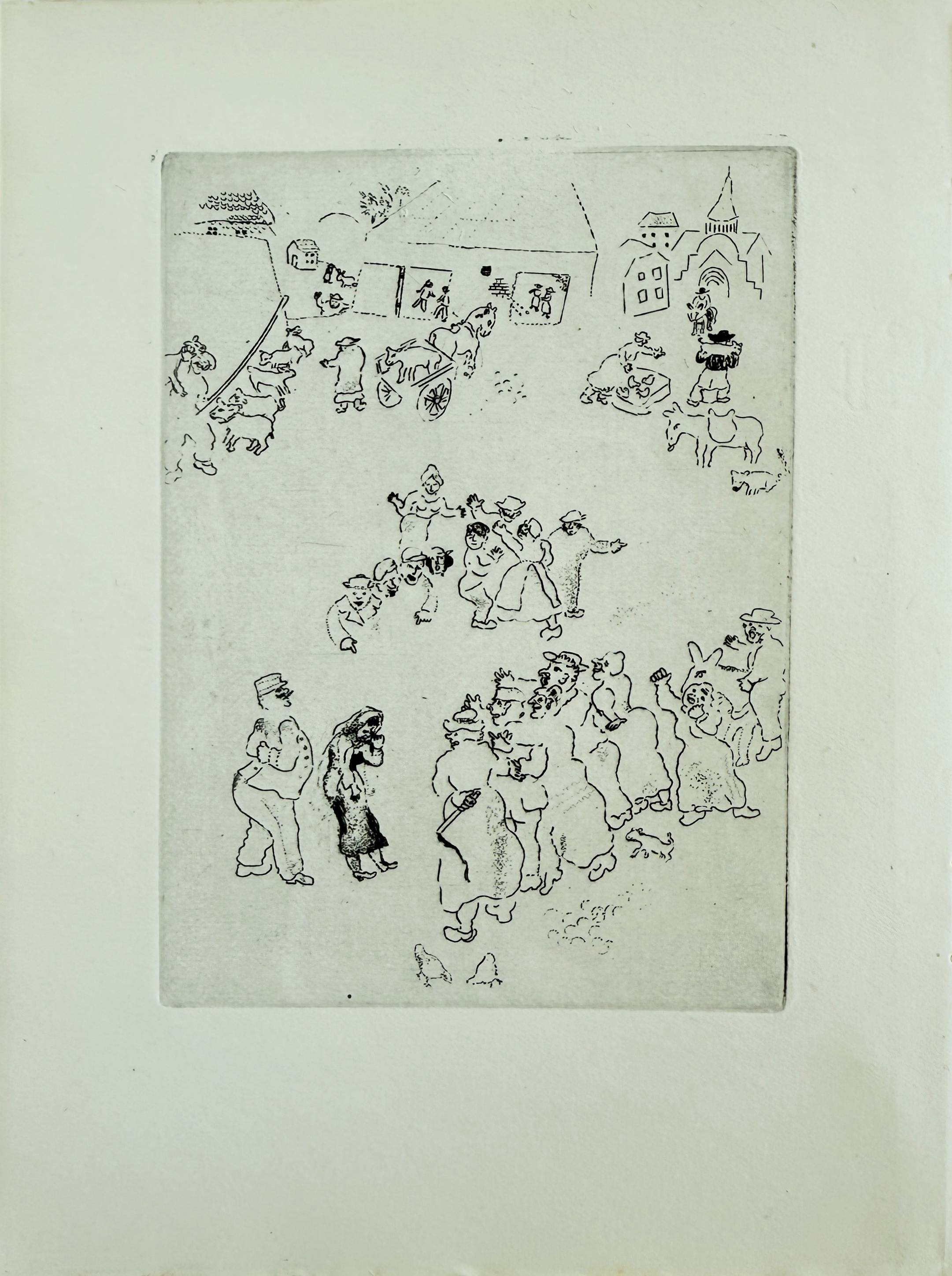 Marc Chagall - Maternité, 1926 - Image 4