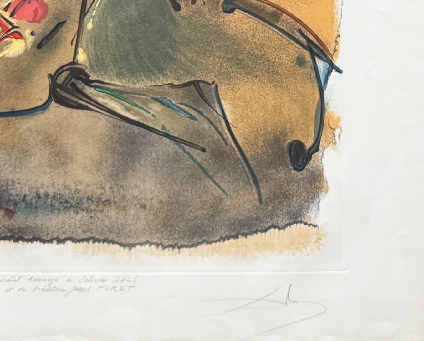 Salvador Dali - Les Caveliers de l'Apocalypse, 1971 - Image 6