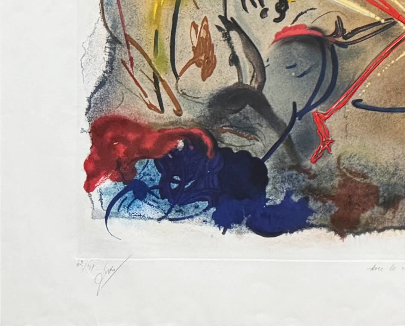 Salvador Dali - Les Caveliers de l'Apocalypse, 1971 - Image 5