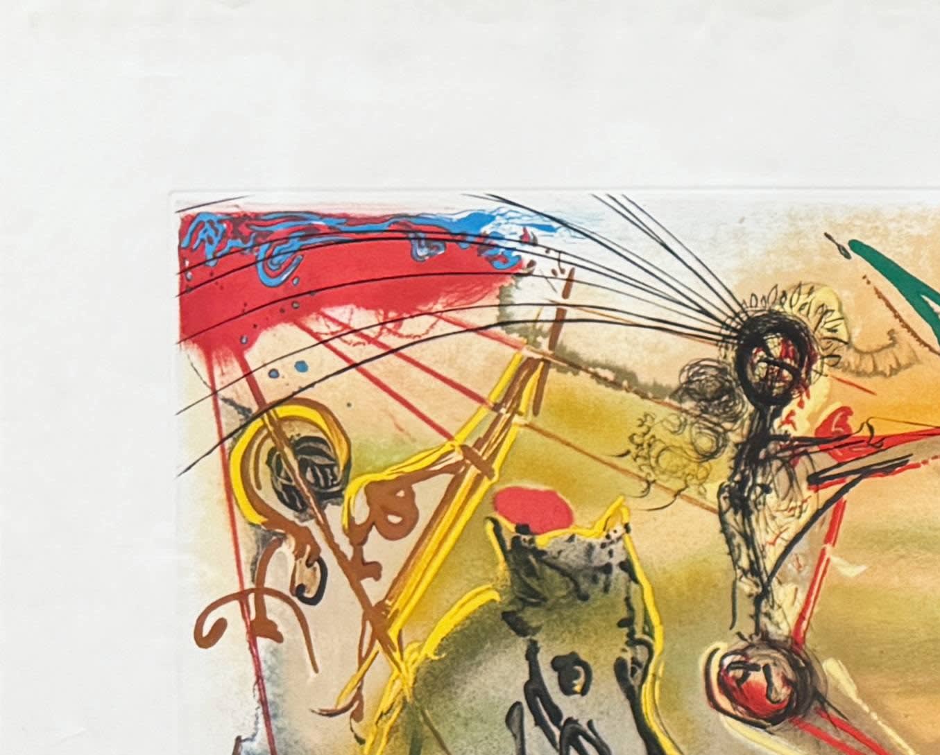 Salvador Dali - Les Caveliers de l'Apocalypse, 1971 - Image 3
