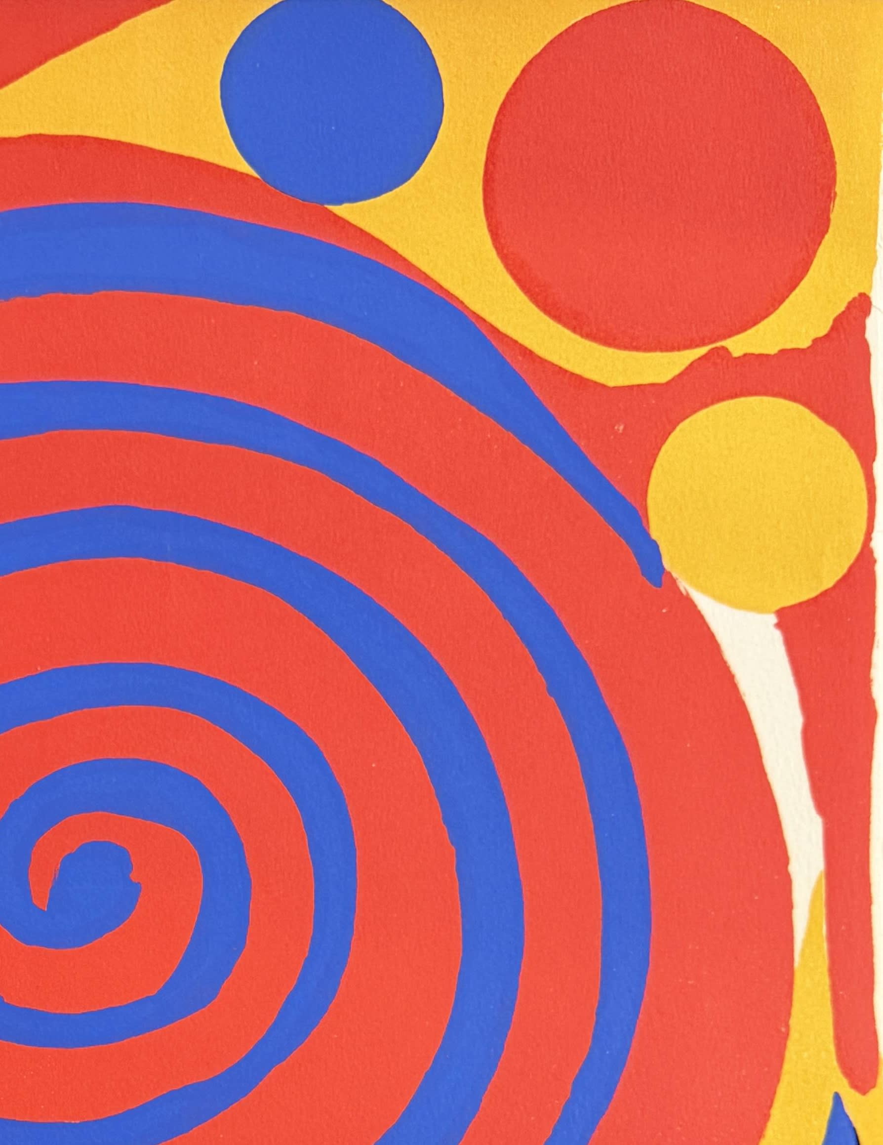 Alexander Calder - Spiral with pumpkin, 1972 3 Alexander Calder - Spiral with pumpkin, 1972 - Image 3