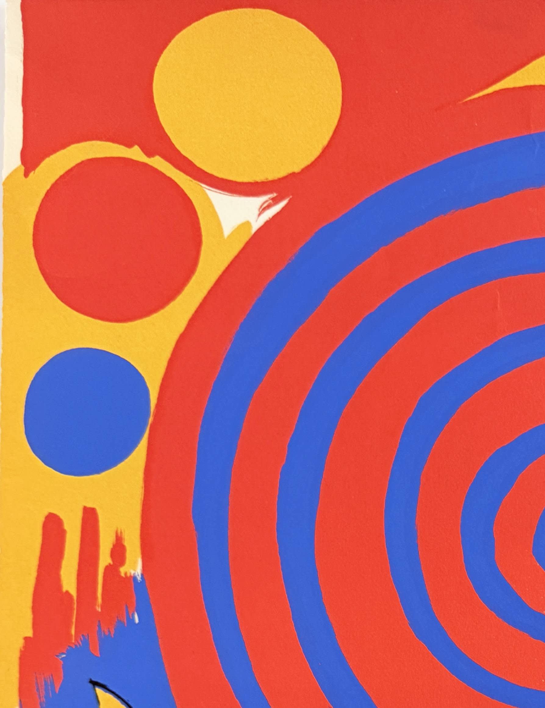 Alexander Calder - Spiral with pumpkin, 1972 2 Alexander Calder - Spiral with pumpkin, 1972 - Image 2