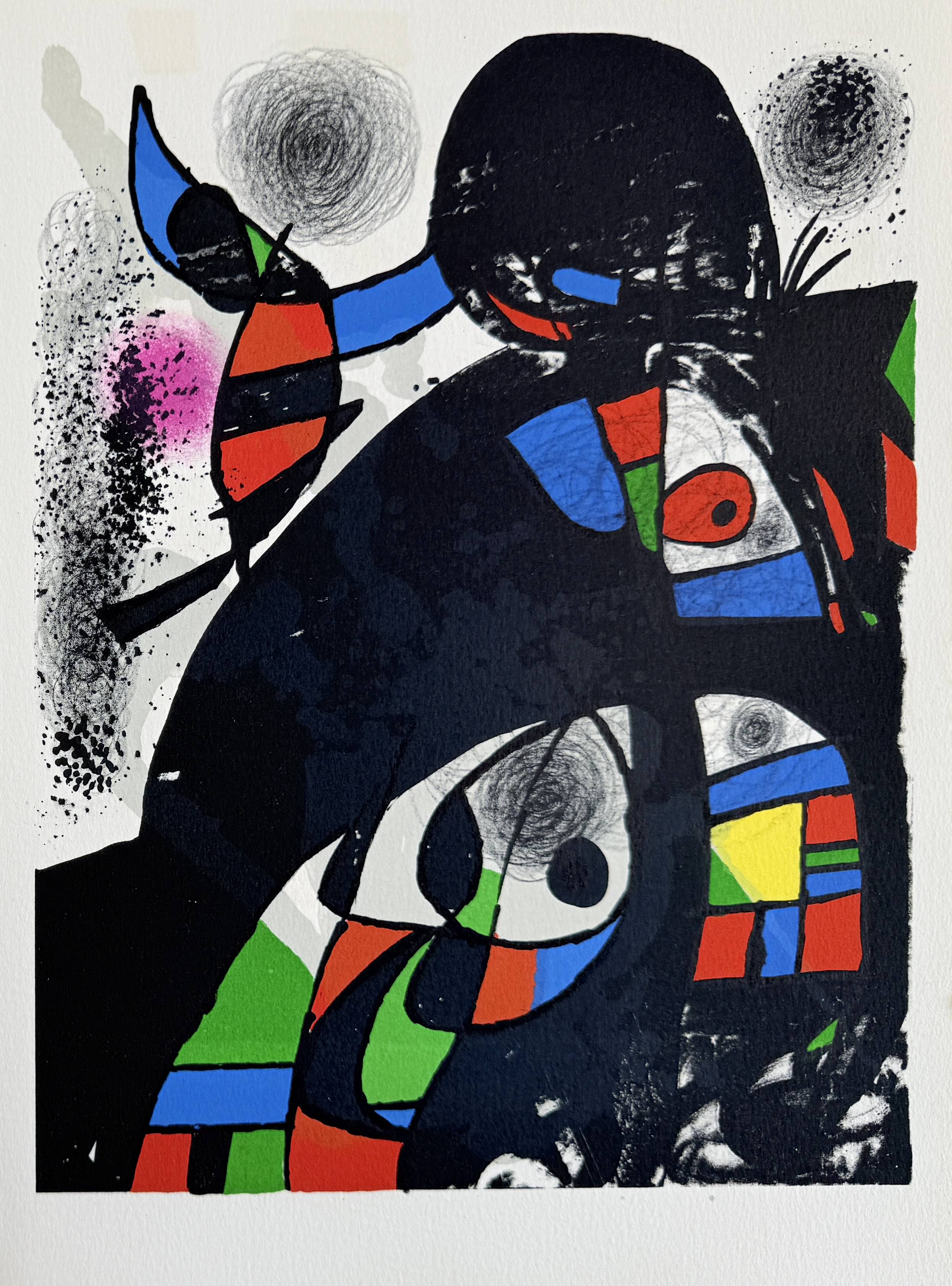 Joan Miro - Hommage à San Lazzaro, 1975 1 Joan Miro - Hommage à San Lazzaro, 1975