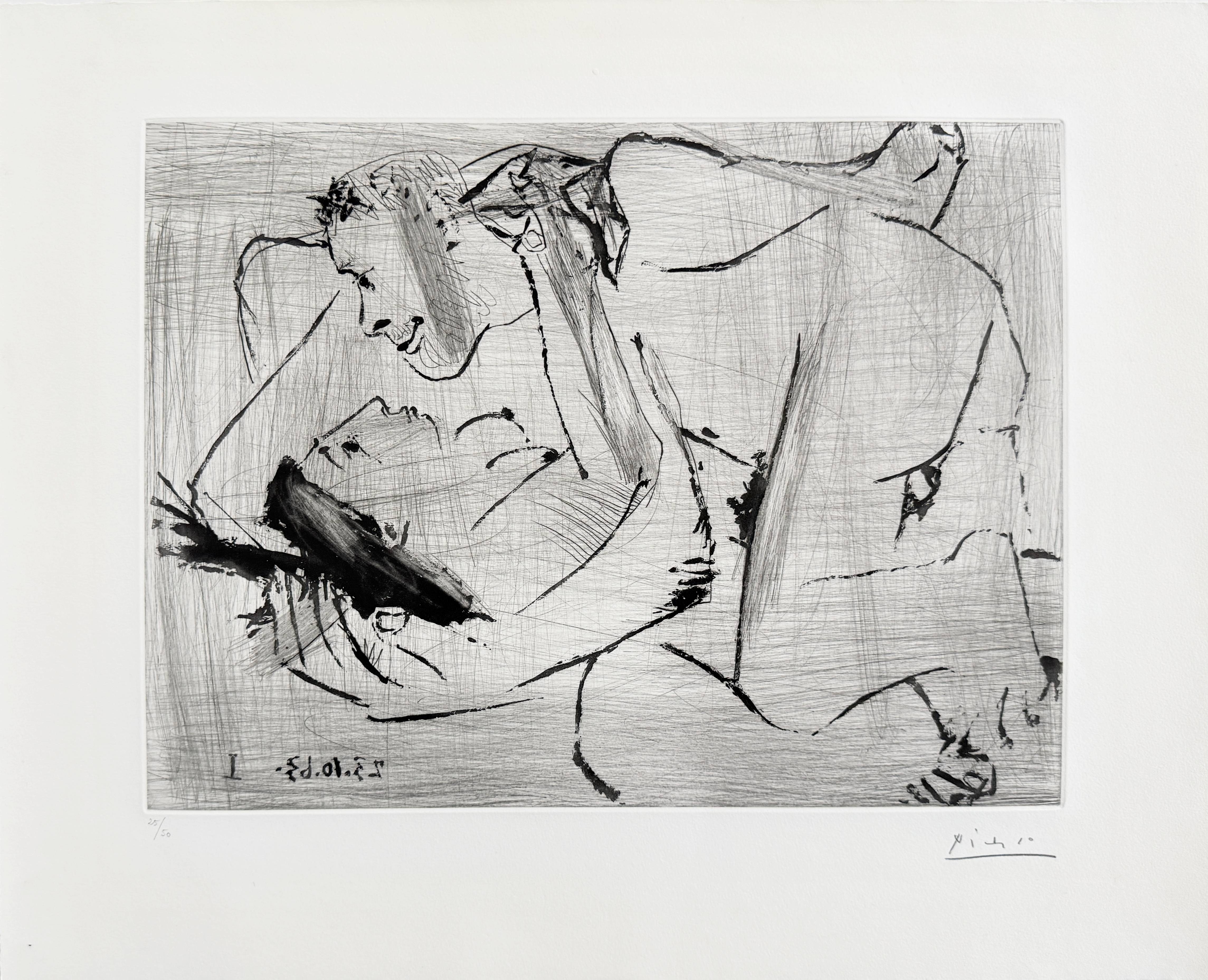 Pablo Picasso - Étreinte VI (Embrace VI), 1963 1 Pablo Picasso - Étreinte VI (Embrace VI), 1963