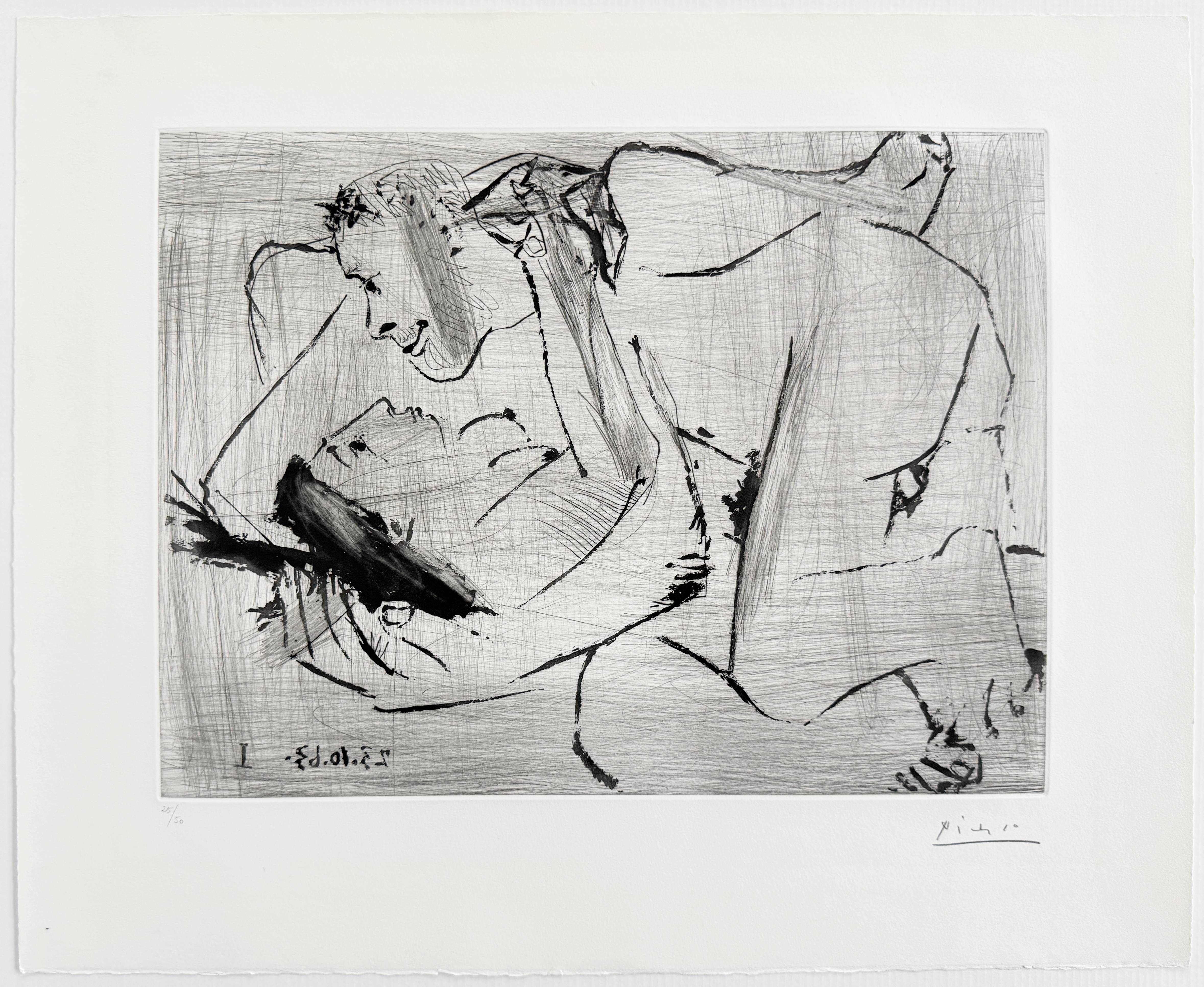 Pablo Picasso - Étreinte VI (Embrace VI), 1963 6 Pablo Picasso - Étreinte VI (Embrace VI), 1963 - Image 6