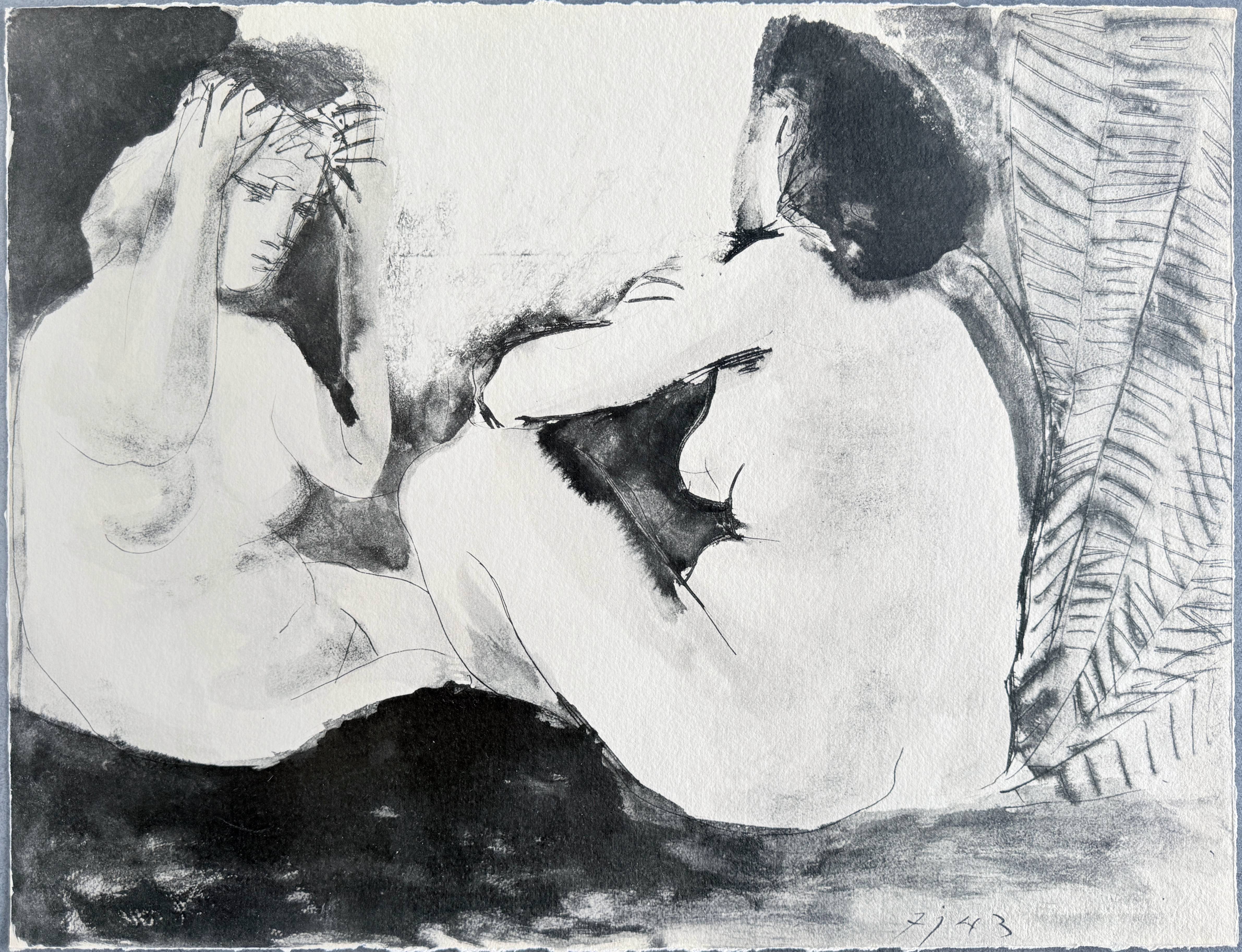 Pablo Picasso - Deux femmes nues, 1967 2 Pablo Picasso - Deux femmes nues, 1967 - Image 2