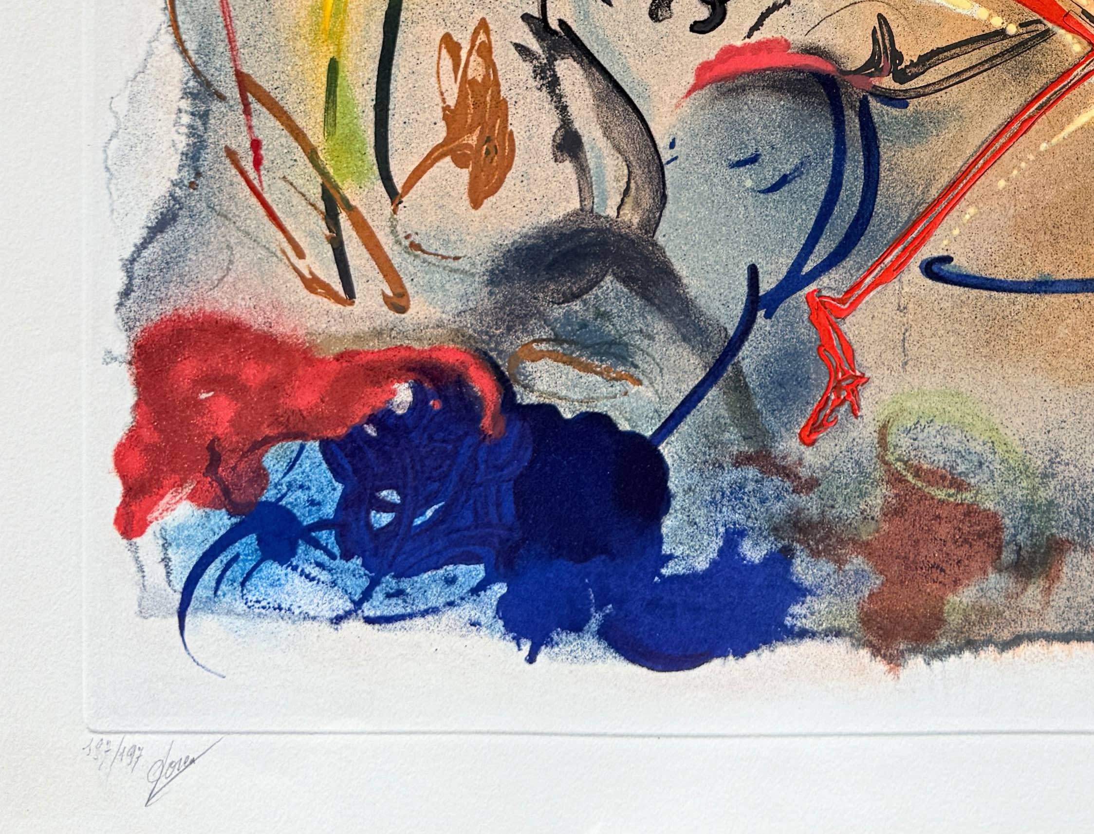 Salvador Dali - Les Caveliers de l'Apocalypse, 1971 6 Salvador Dali - Les Caveliers de l'Apocalypse, 1971 - Image 6