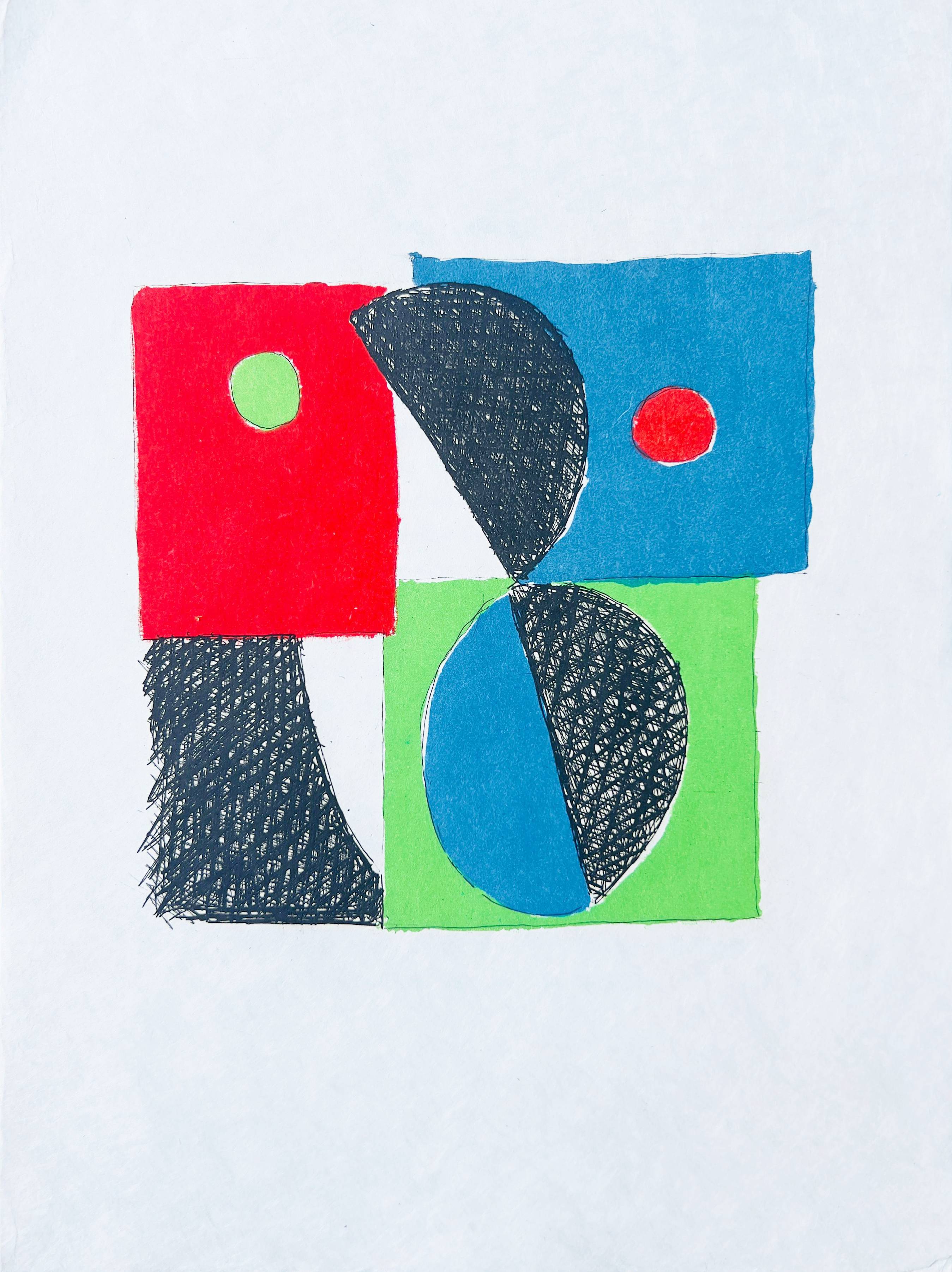 Sonia Delaunay - Juste Présent, 1961 1 Sonia Delaunay - Juste Présent, 1961