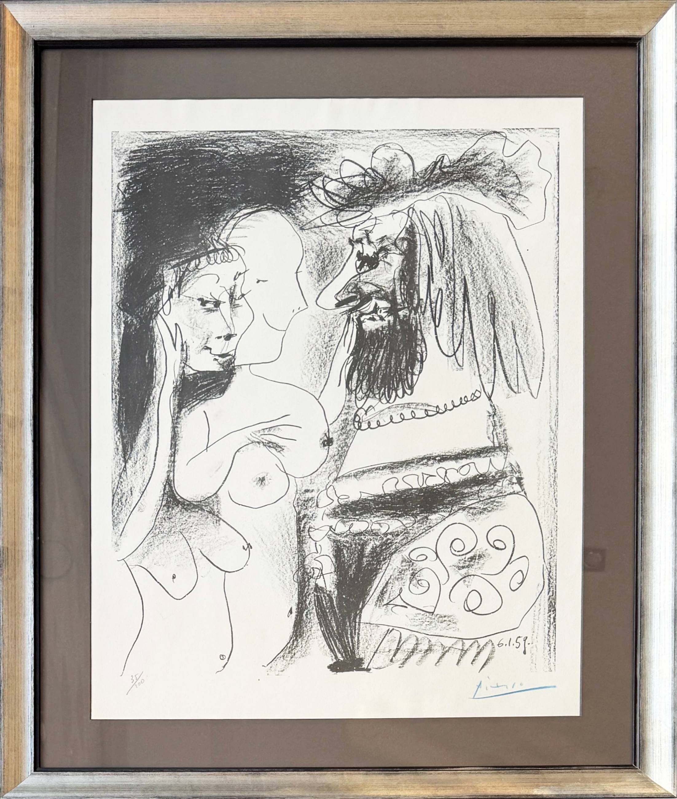 Pablo Picasso - Le vieux Roi (Old King), 1959 1 Pablo Picasso - Le vieux Roi (Old King), 1959