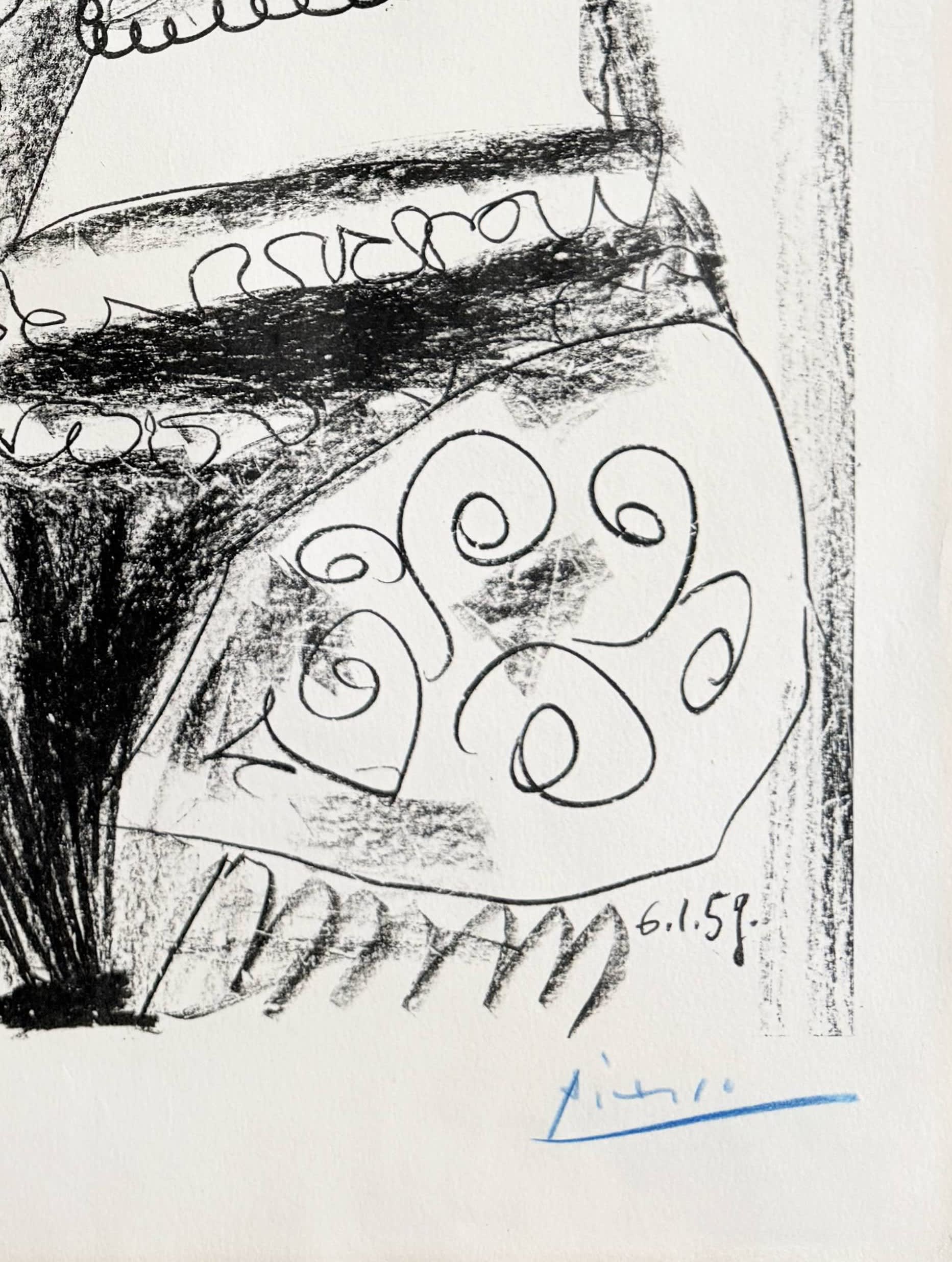 Pablo Picasso - Le vieux Roi (Old King), 1959 6 Pablo Picasso - Le vieux Roi (Old King), 1959 - Image 6