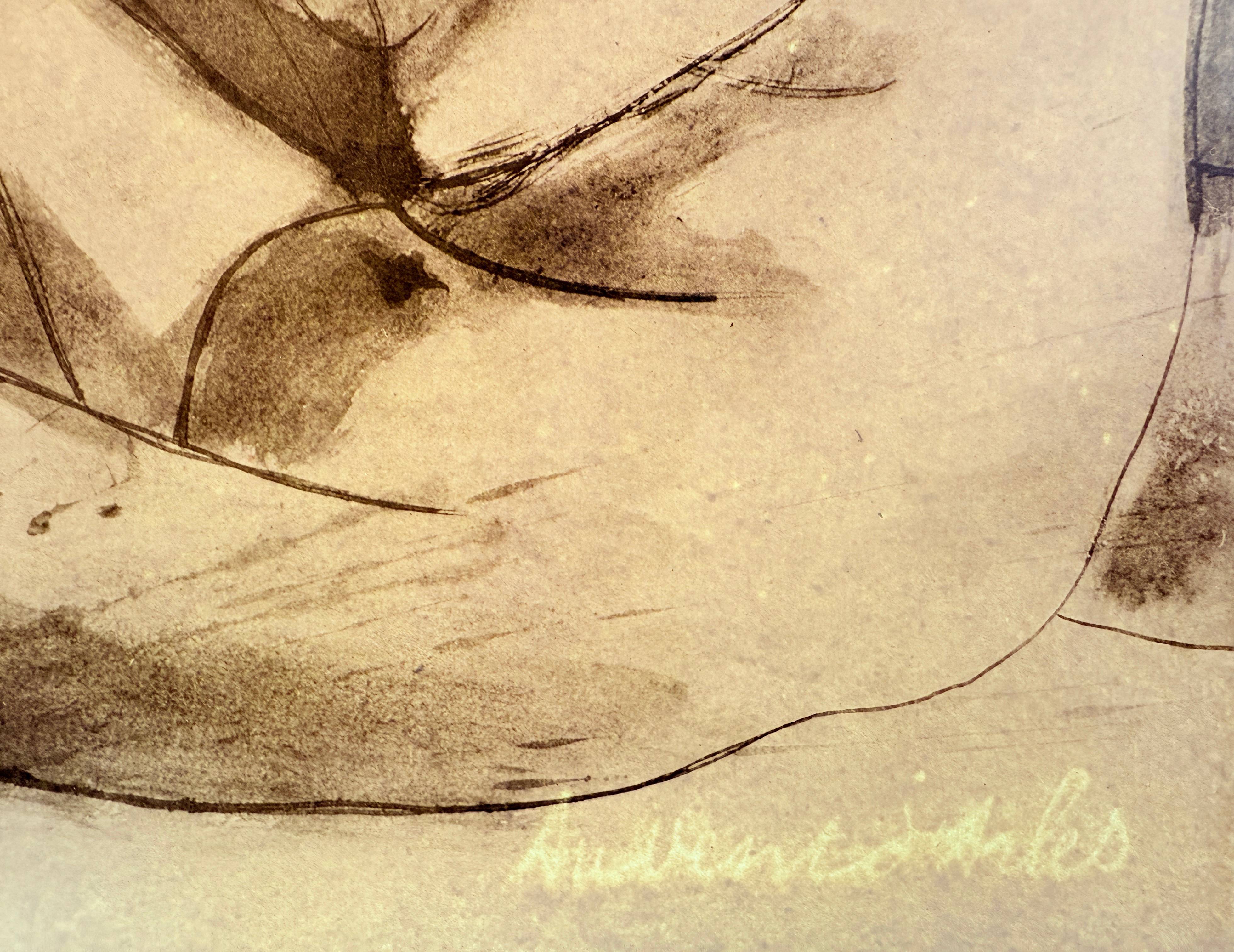 Pablo Picasso - Homme couché et femme assise, 1967 5 Pablo Picasso - Homme couché et femme assise, 1967 - Image 5