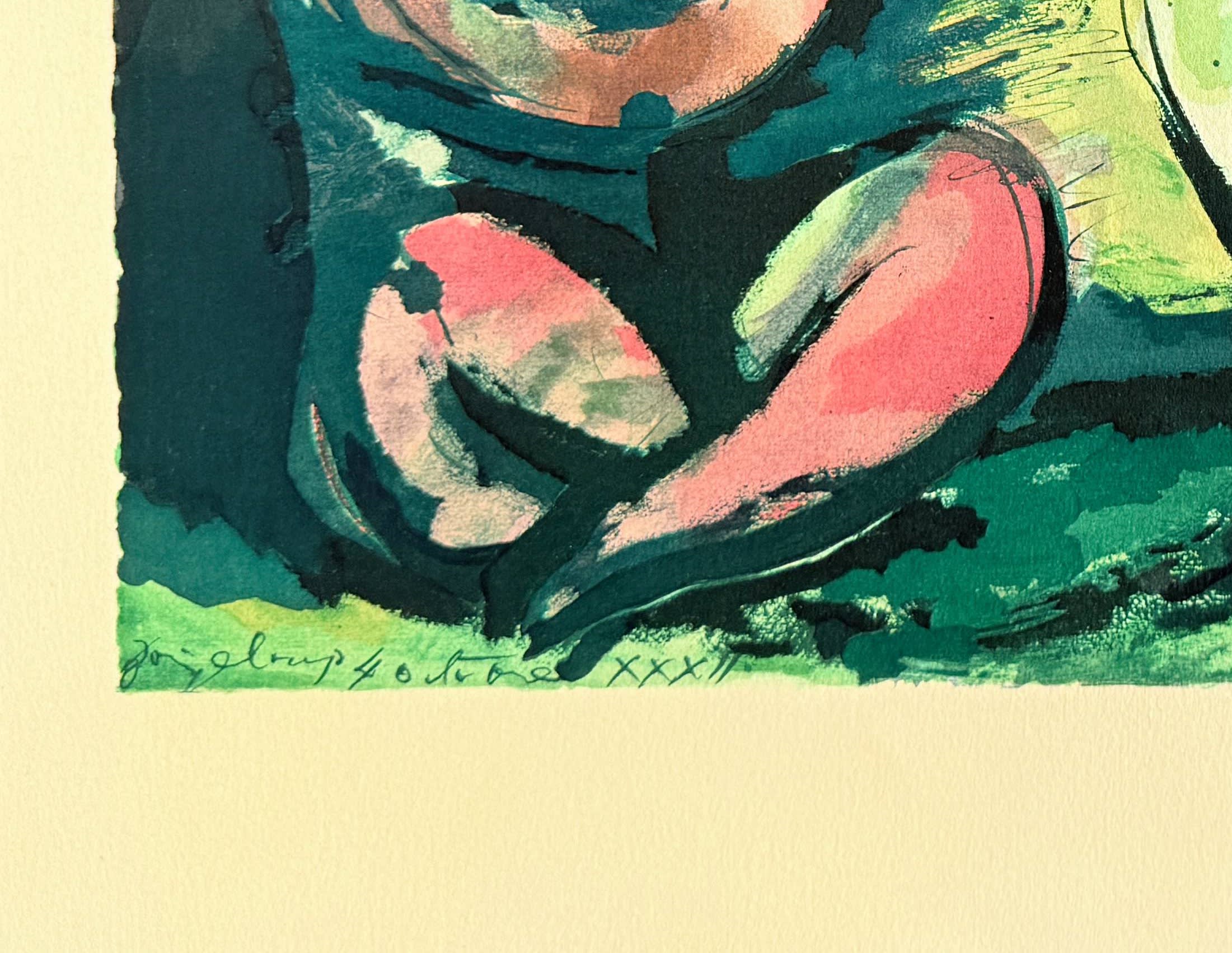 Pablo Picasso - Joueur de diaule et nu, 1967 4 Pablo Picasso - Joueur de diaule et nu, 1967 - Image 4