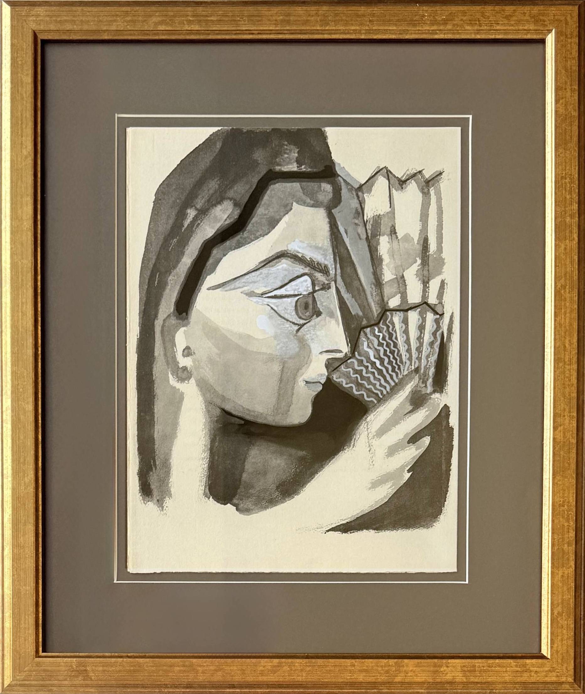 Pablo Picasso - Jacqueline, 1964 1 Pablo Picasso - Jacqueline, 1964