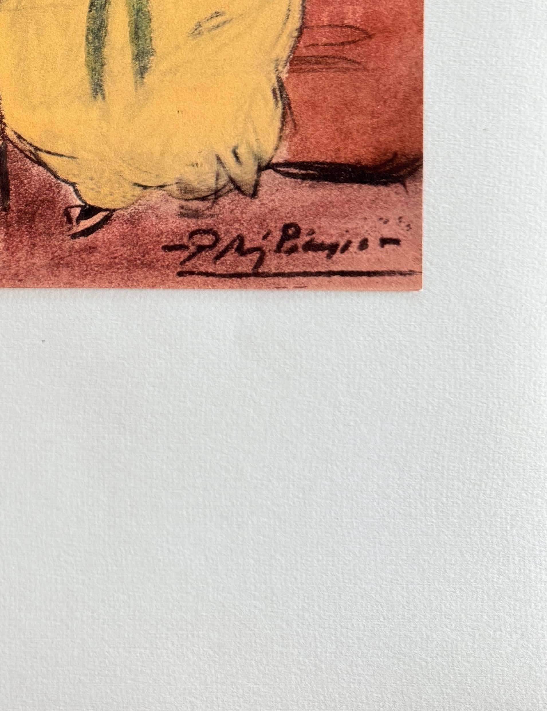 Pablo Picasso - The Divan, 1961 5 Pablo Picasso - The Divan, 1961 - Image 5