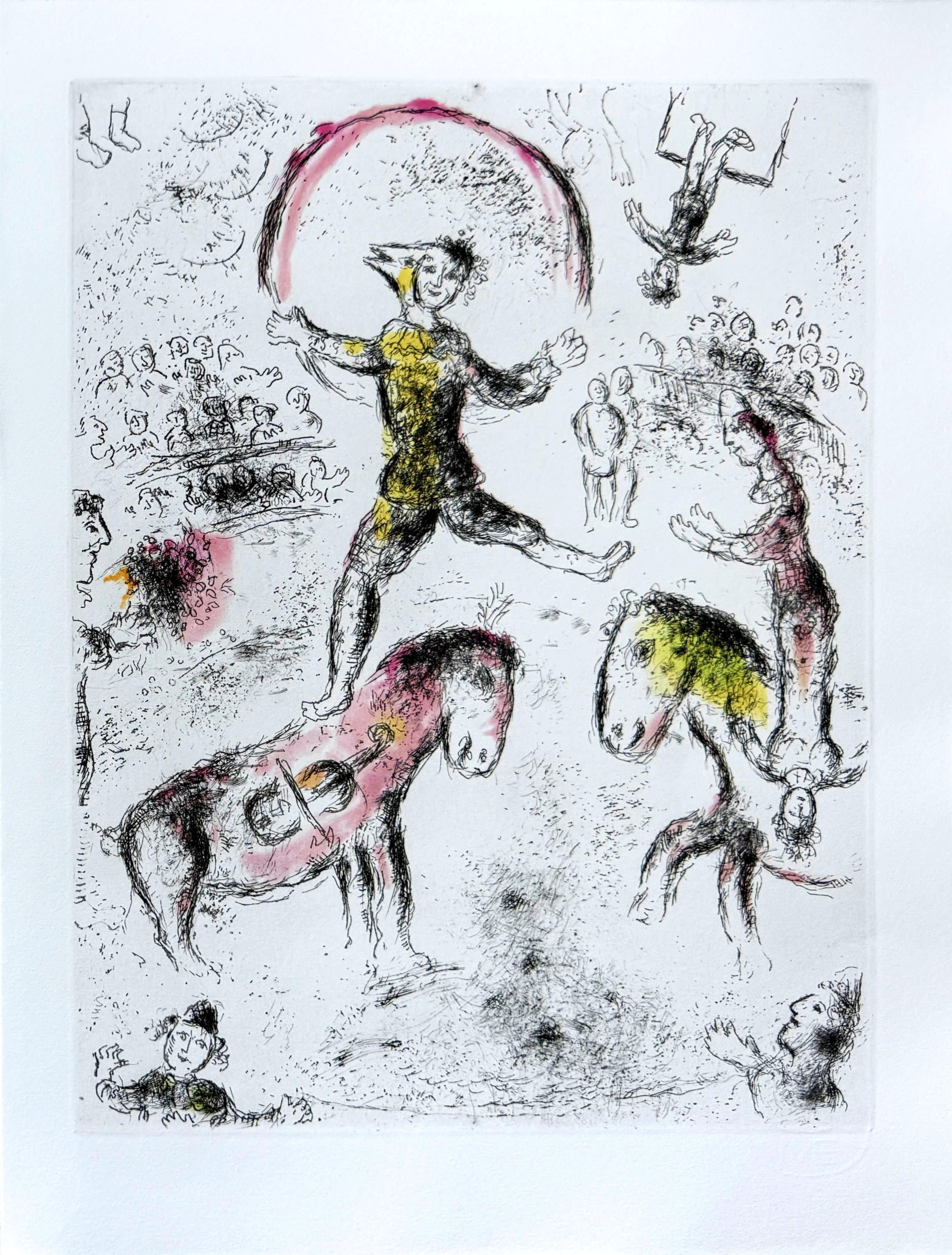 Marc Chagall - Celui qui dit les choses sans rien dire, Planche VI, 1976 1 Marc Chagall - Celui qui dit les choses sans rien dire, Planche VI, 1976