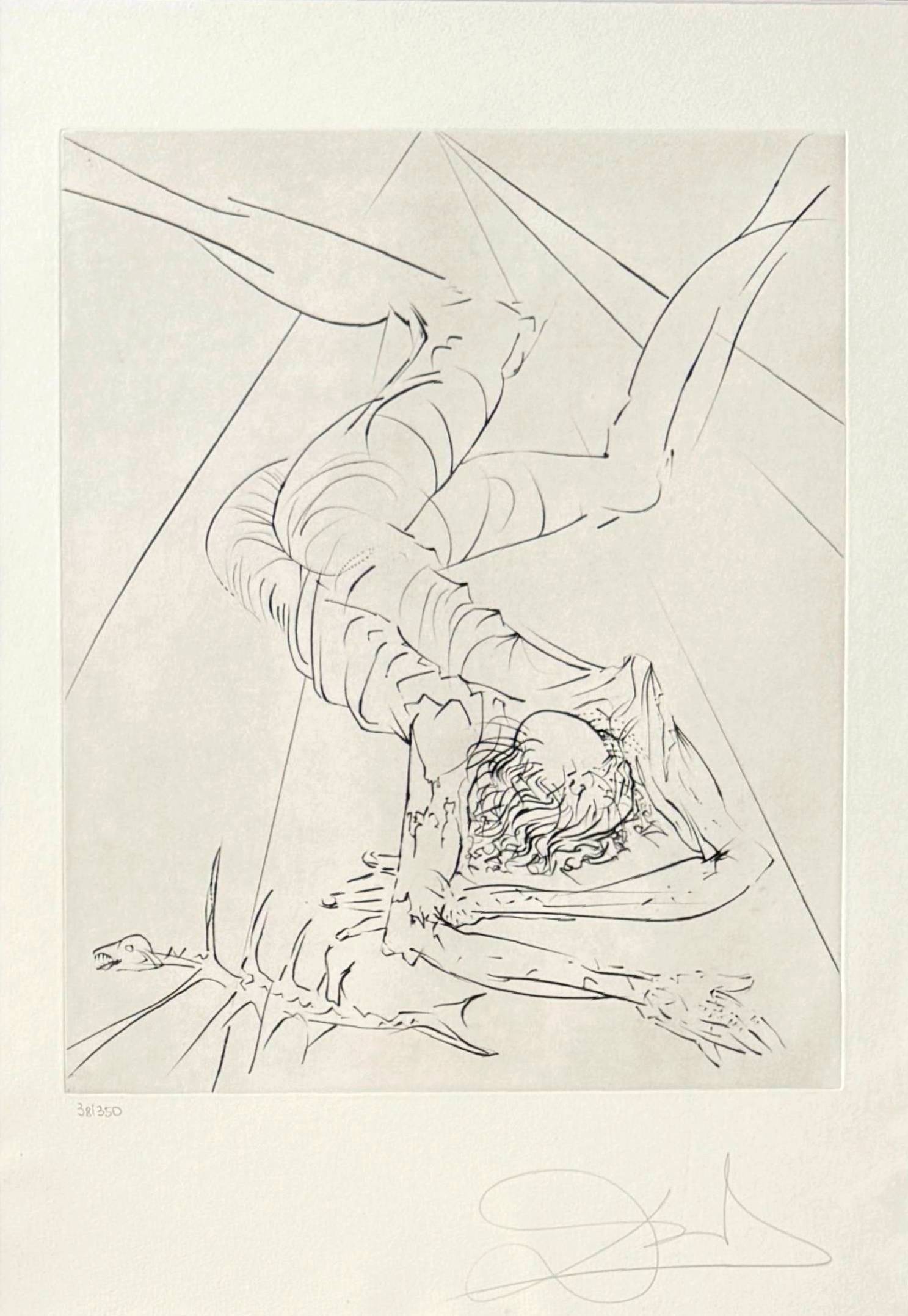 Salvador Dali - The Fall, 1974 1 Salvador Dali - The Fall, 1974