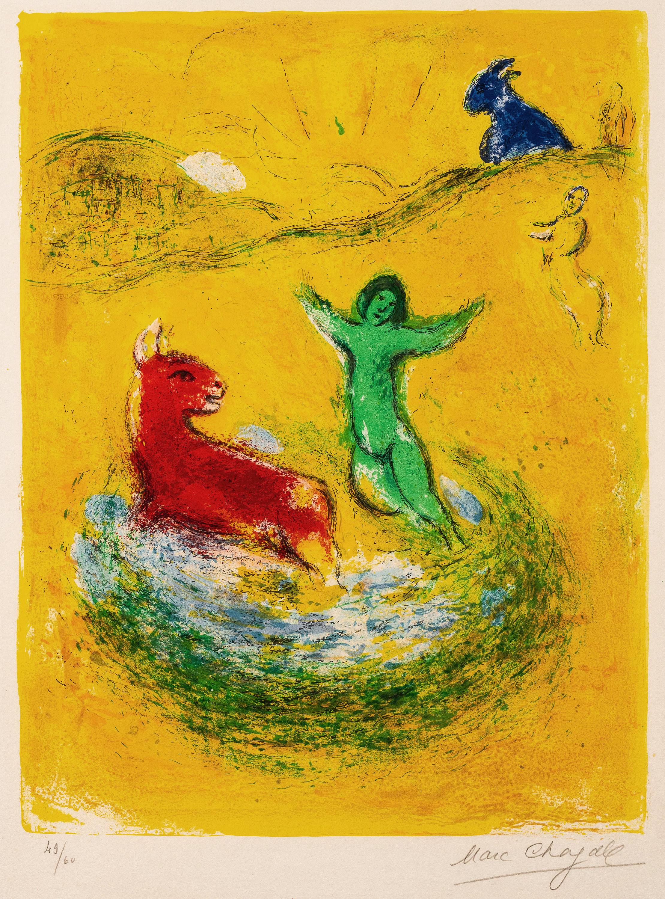Marc Chagall - Le piège à loups (The Wolf Trap), 1961 2 Marc Chagall - Le piège à loups (The Wolf Trap), 1961 - Image 2