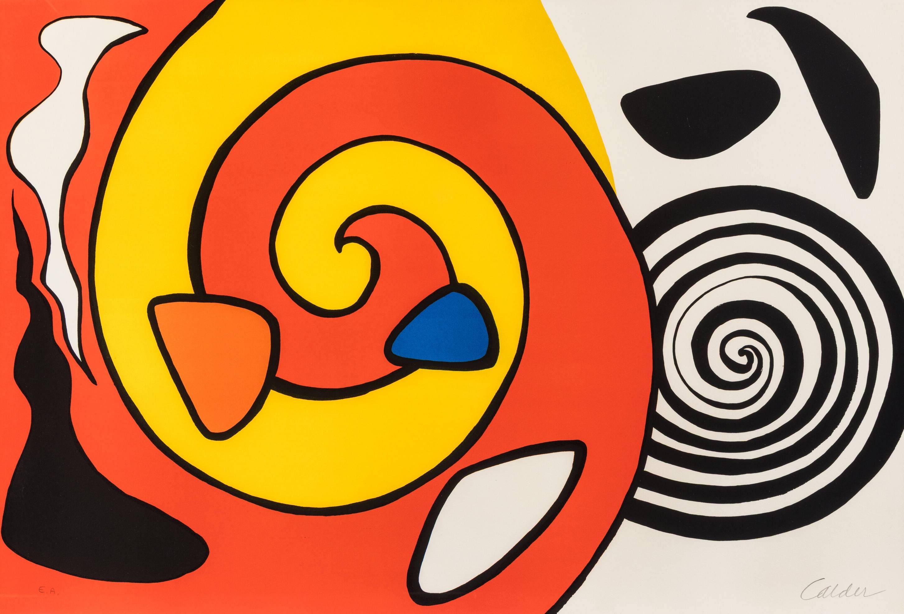 Alexander Calder - Spirale et Turban, 1965 1 Alexander Calder - Spirale et Turban, 1965