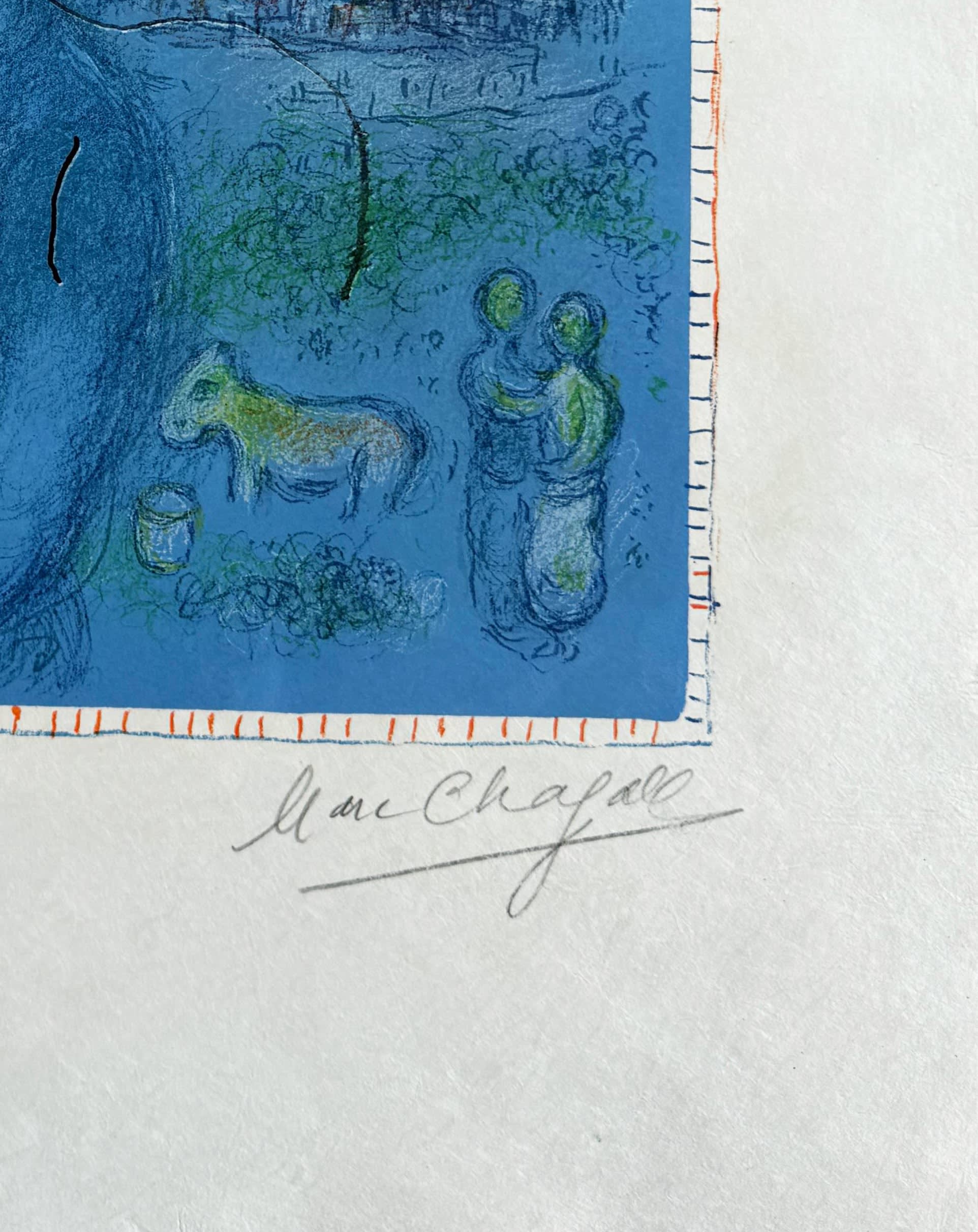 Marc Chagall - Le village bleu, 1973 6 Marc Chagall - Le village bleu, 1973 - Image 6