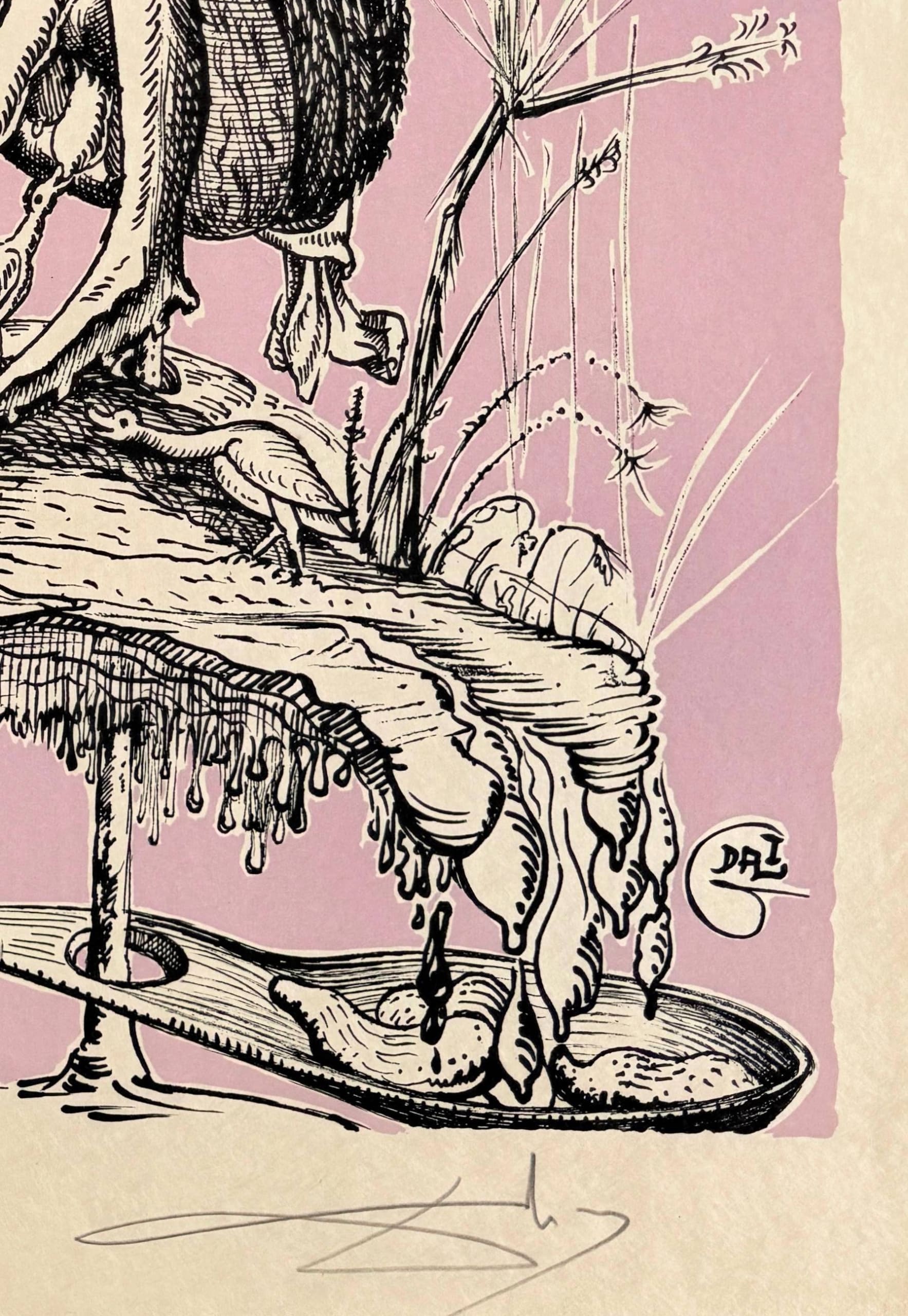 Salvador Dali - Les Songes Drôlatiques de Pantagruel, Planche XIII, 1973 - Image 6