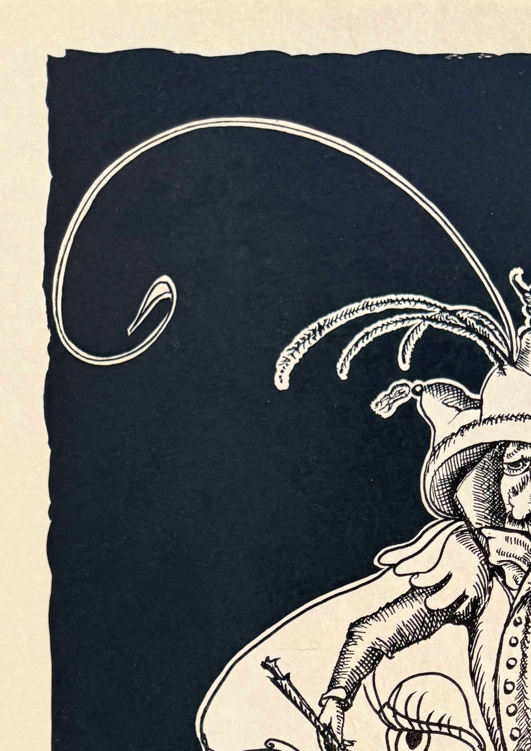 Salvador Dali - Les Songes Drôlatiques de Pantagruel, Planche XIX, 1973 - Image 3