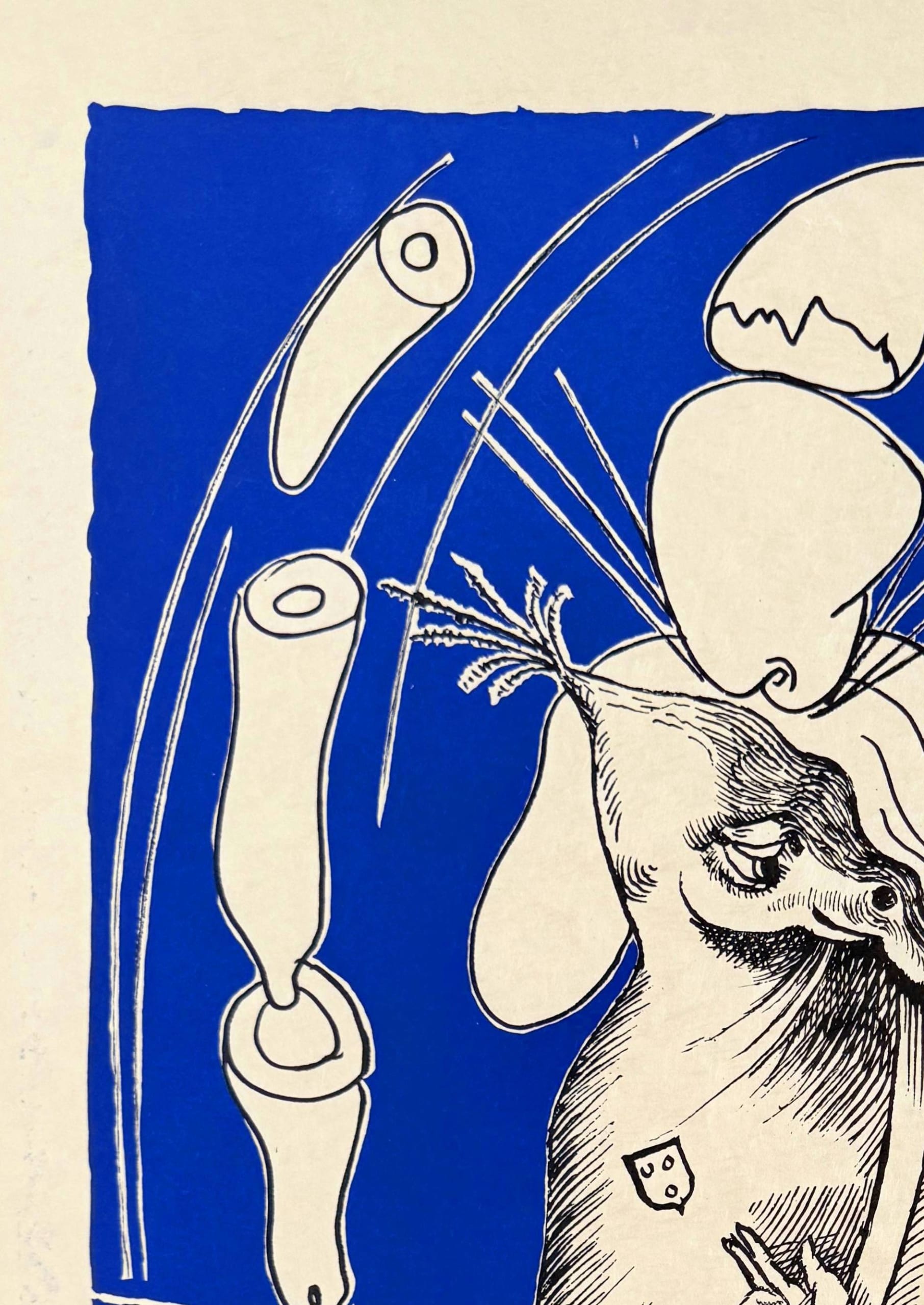 Salvador Dali - Les Songes Drôlatiques de Pantagruel, Planche XVI, 1973 - Image 3