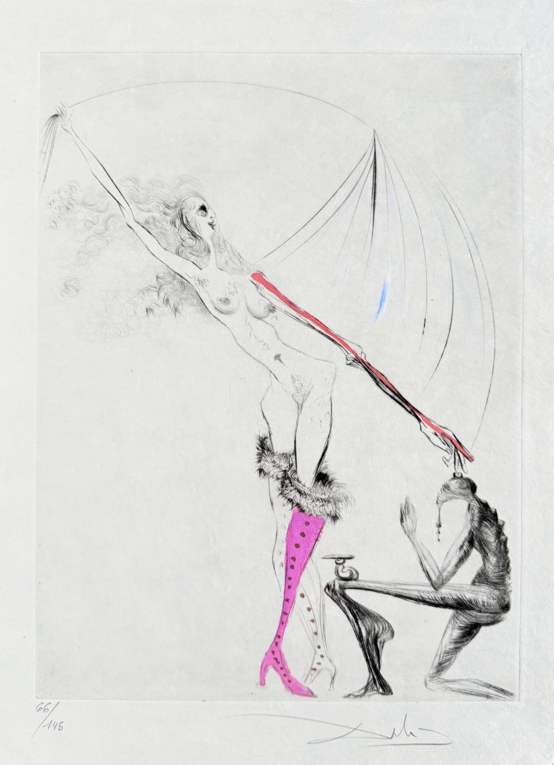 Salvador Dali - La Botte violette, 1969