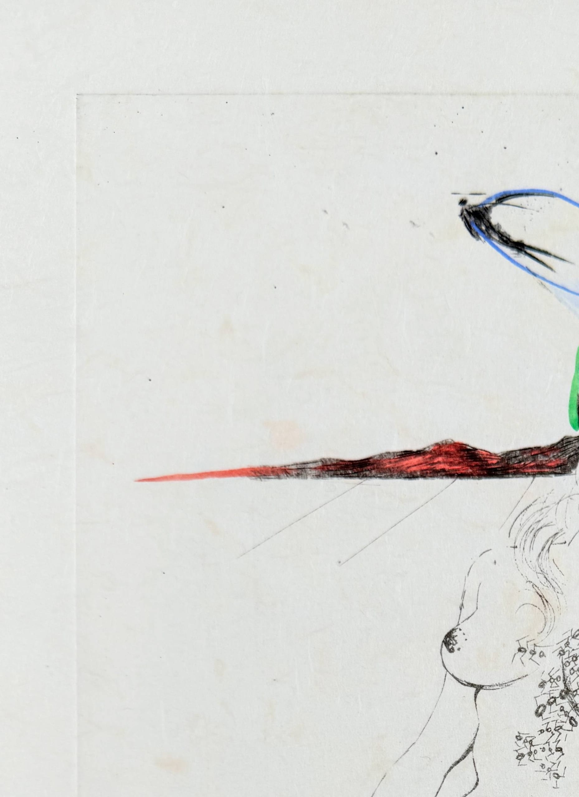 Salvador Dali - Femme à la fontaine, 1967 - Image 2