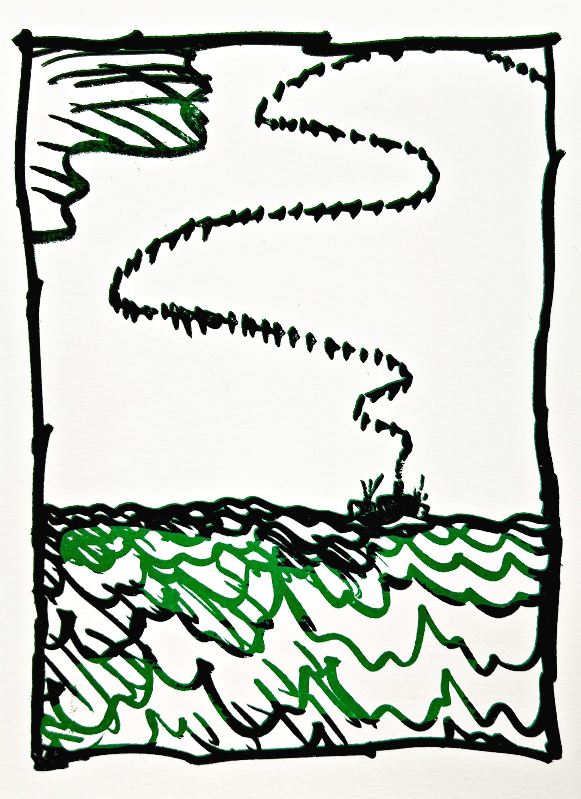 Pierre Alechinsky - Résumé, 1997