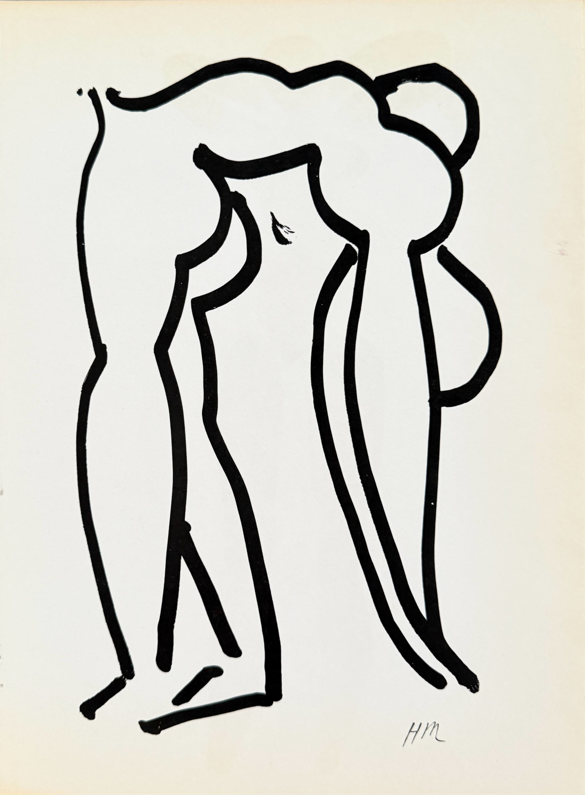 Henri Matisse - Femme Bleue, 1958 - Image 6