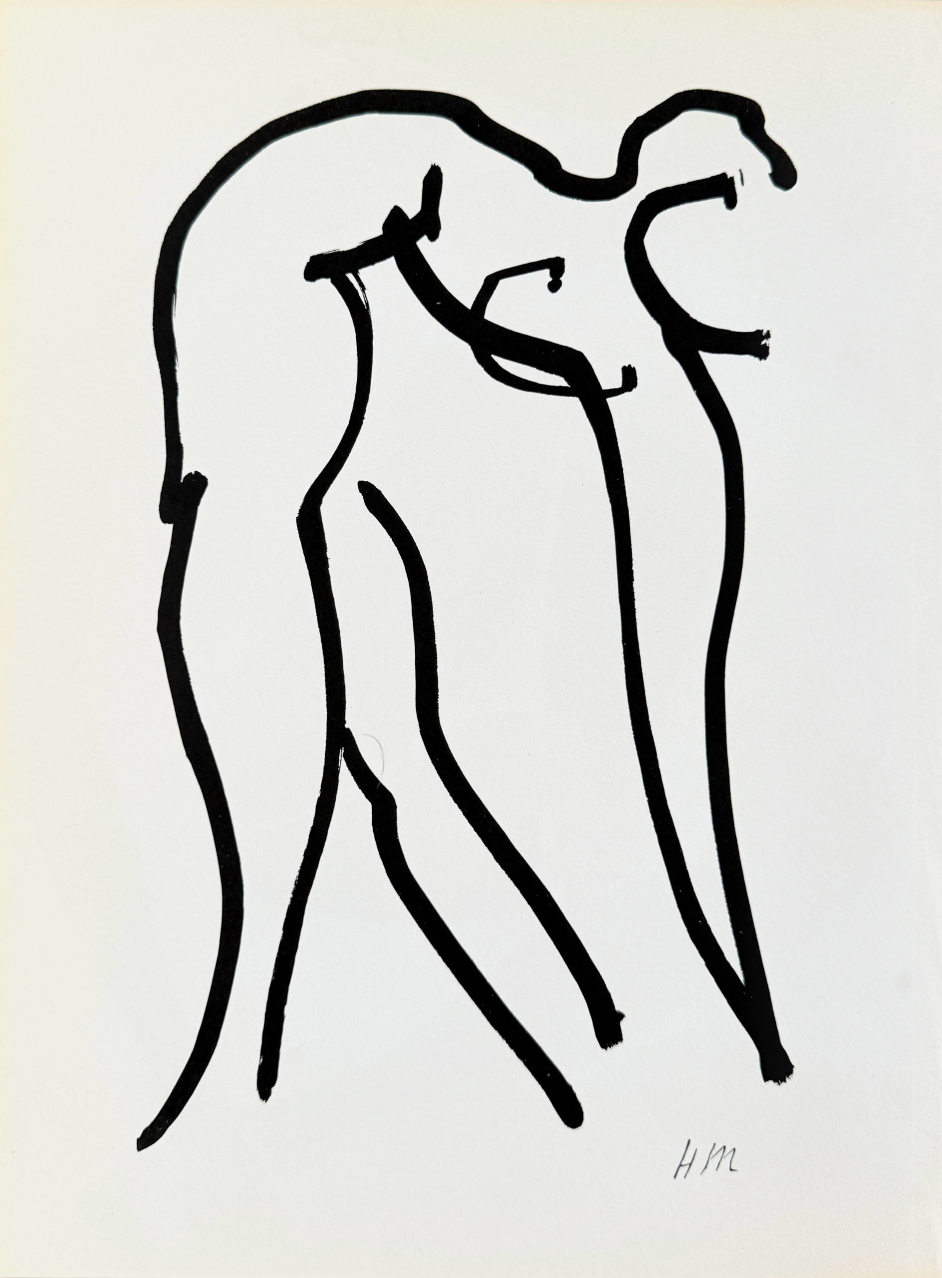 Henri Matisse - Femme Bleue, 1958 - Image 6