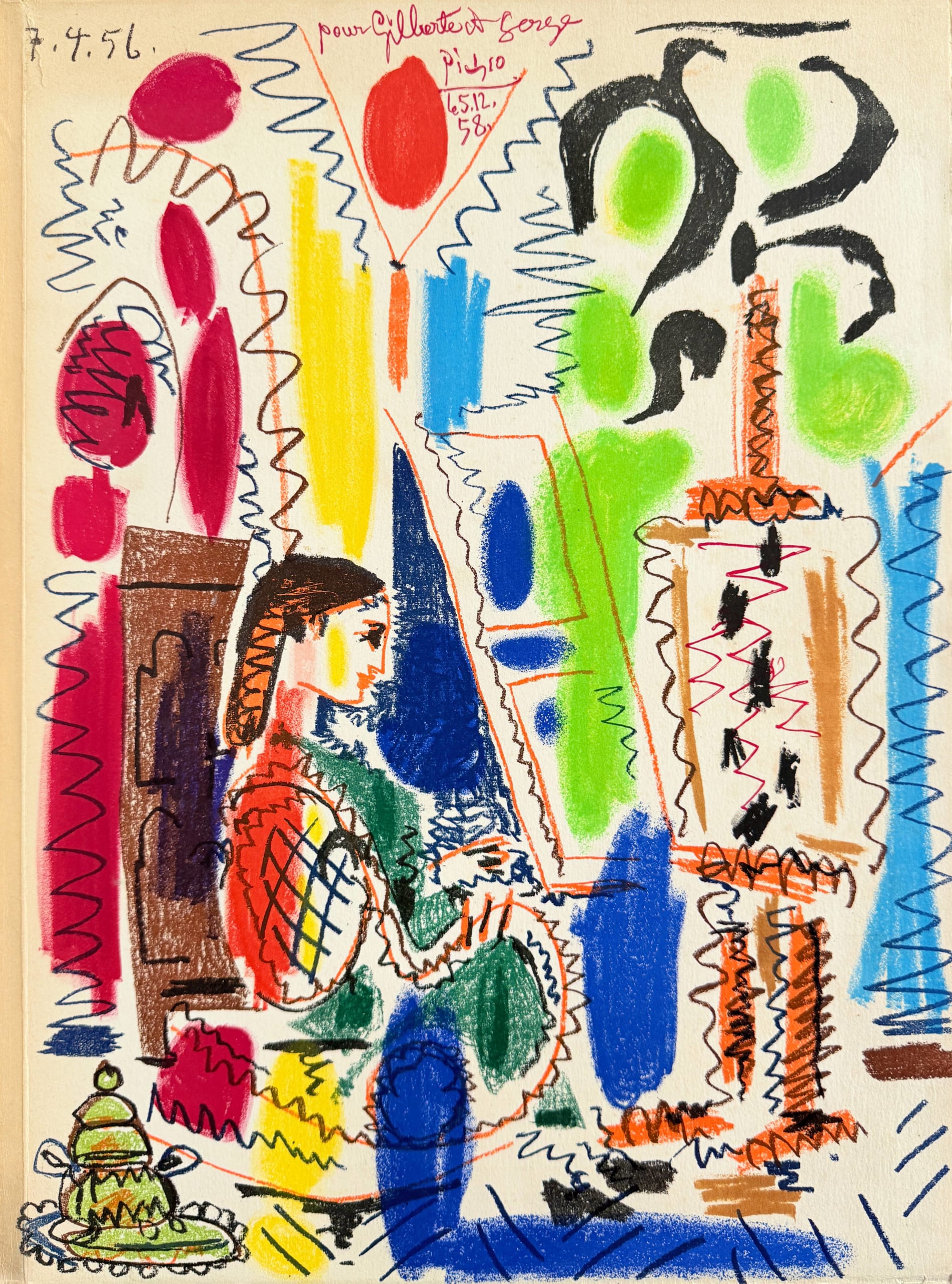 Pablo Picasso - L'atelier de Cannes, 1958 - Image 2