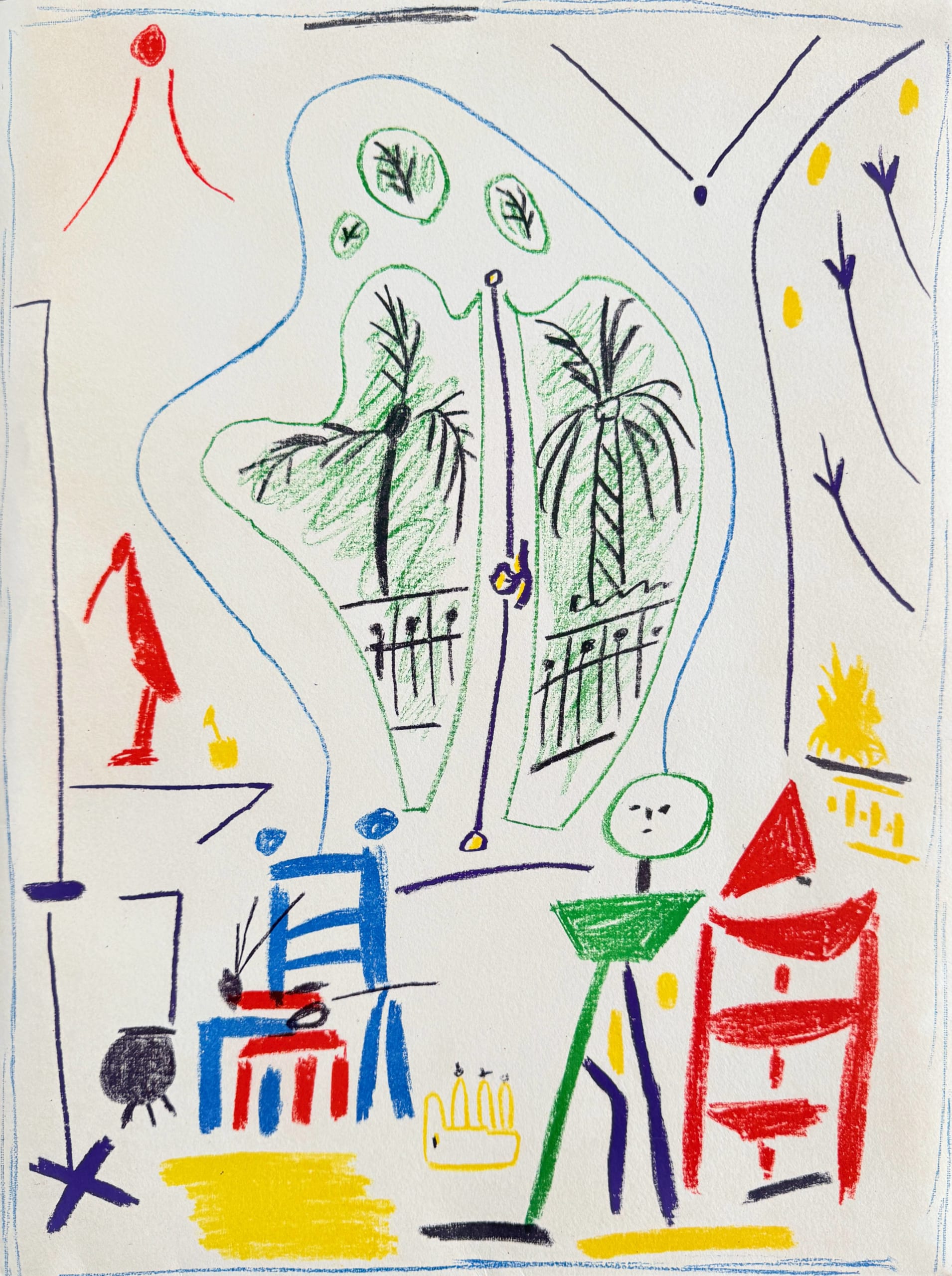 Pablo Picasso - Dans l'Atelier de Picasso, 1957