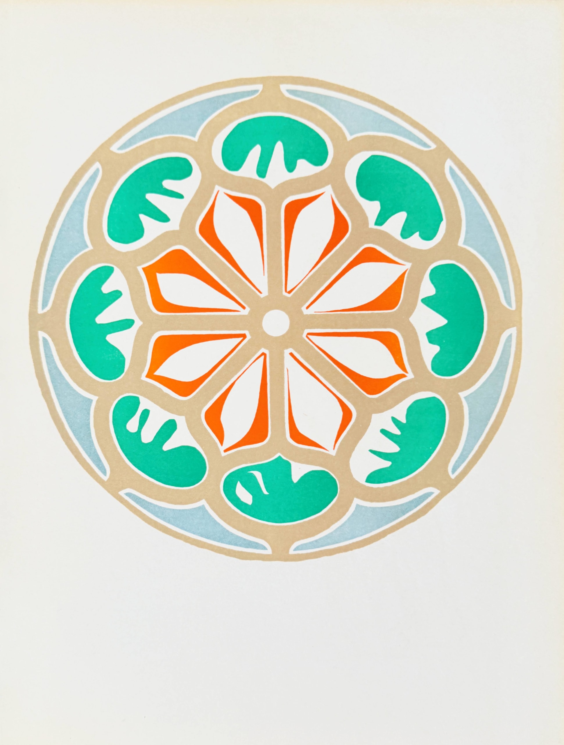 Henri Matisse - Rosace, 1958