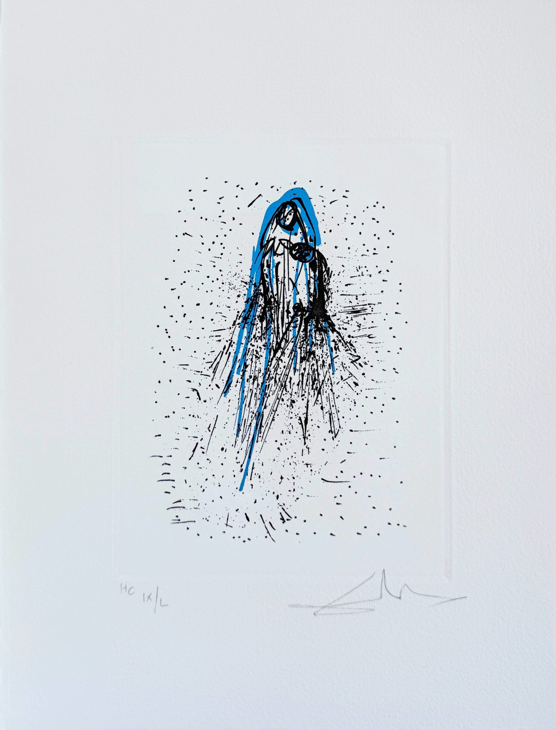 Salvador Dali - Virgo, 1974