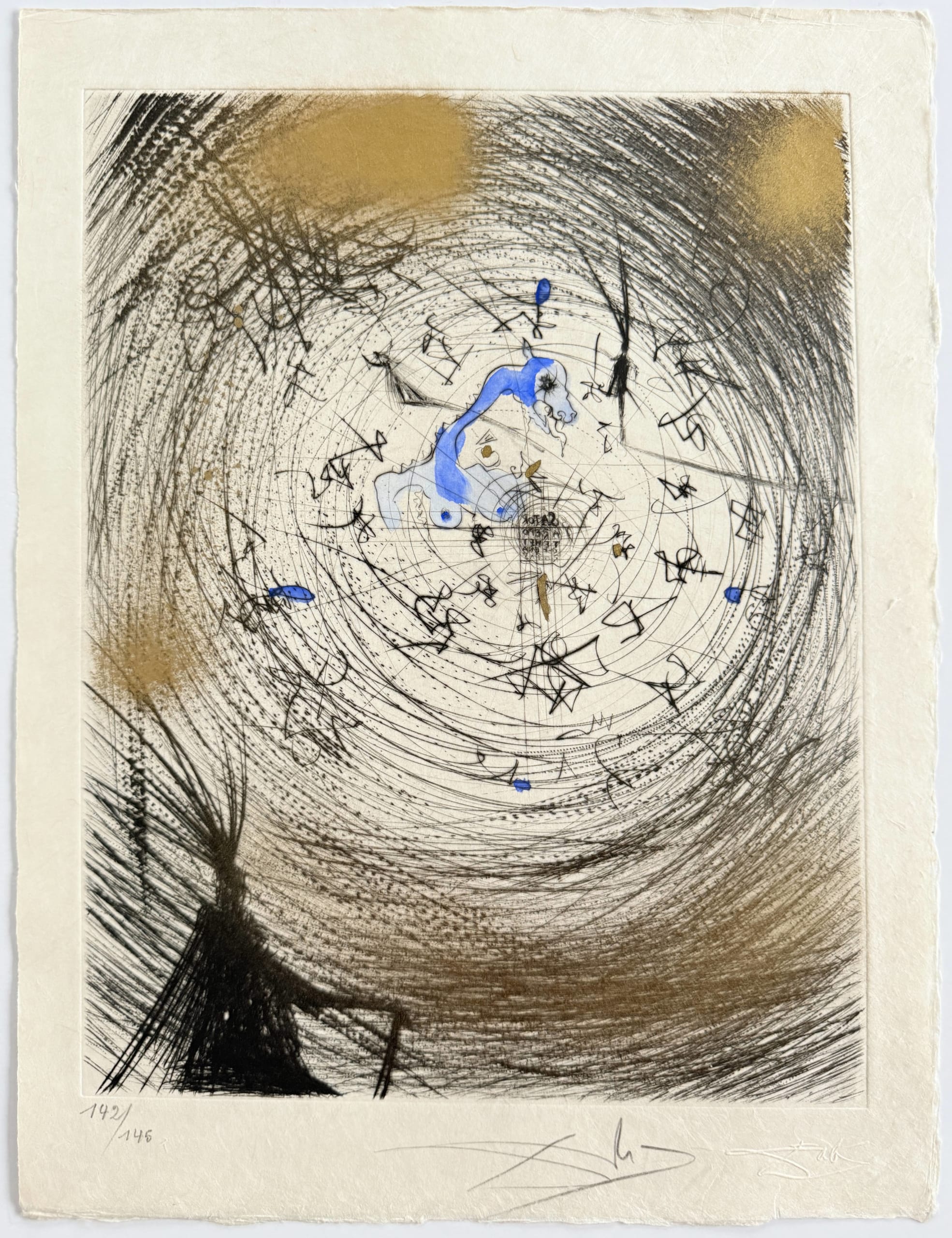 Salvador Dali - Sator, 1969 - Image 6