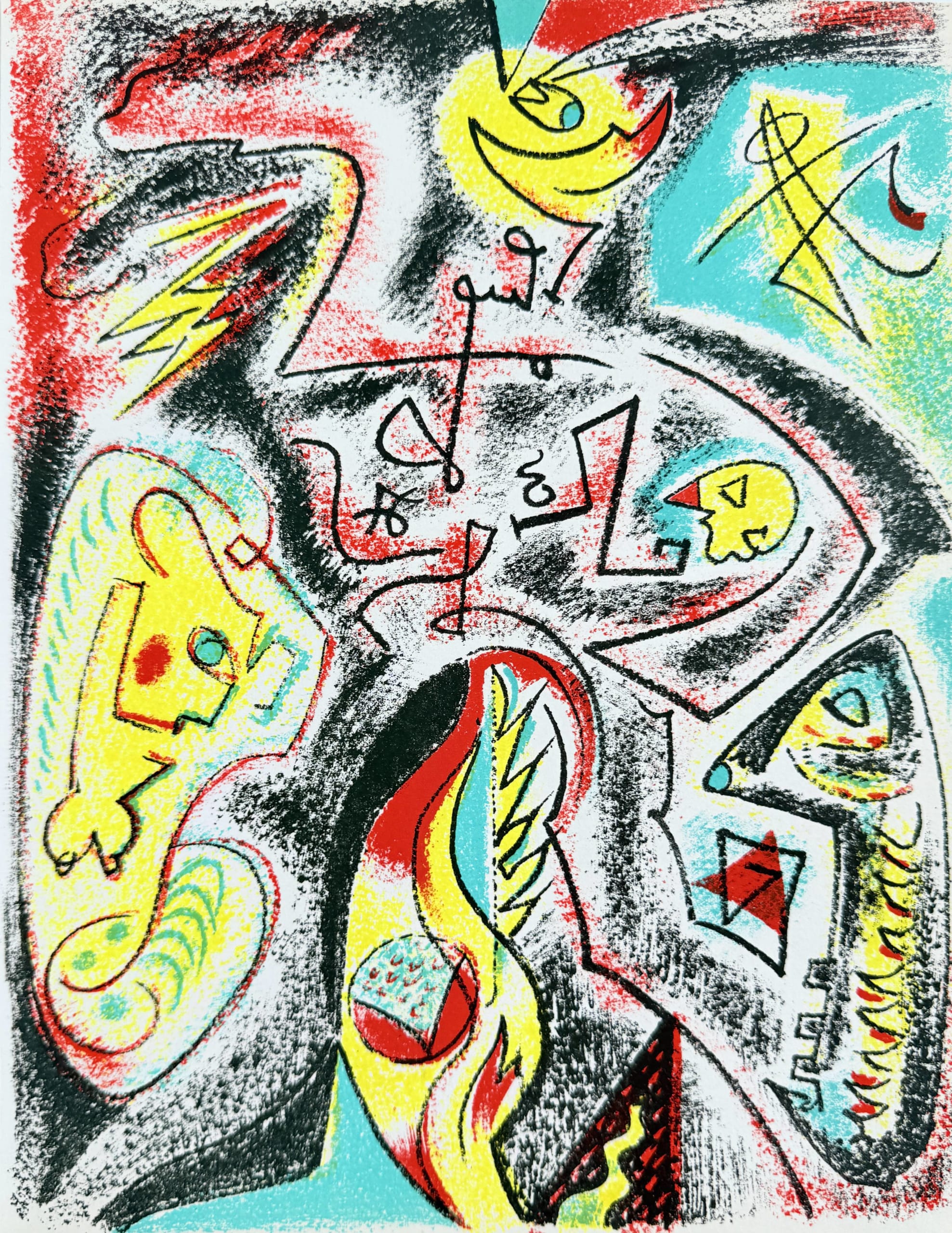 André Masson - Composition, 1969